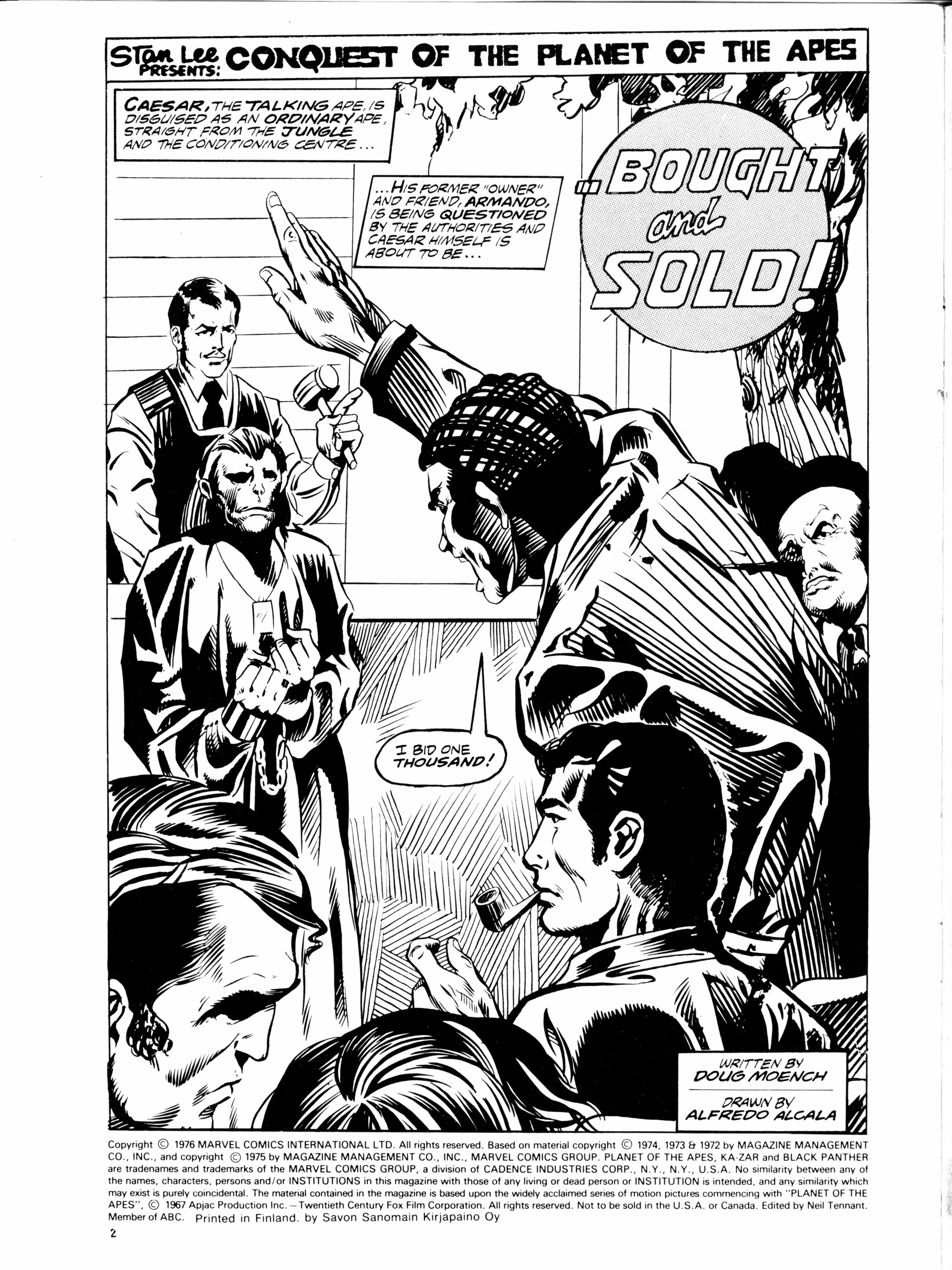 Read online Planet of the Apes (1974) comic -  Issue #68 - 2
