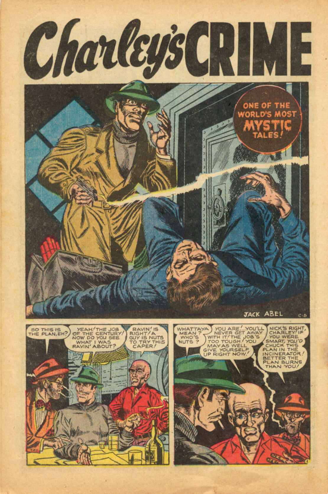 Read online Mystic (1951) comic -  Issue #18 - 22