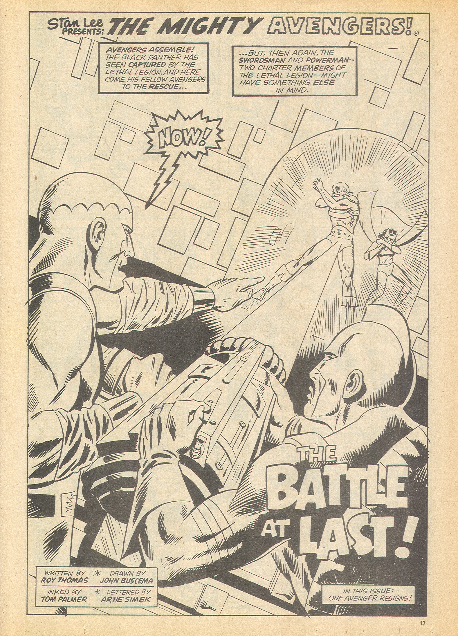 Read online The Avengers (1973) comic -  Issue #123 - 13