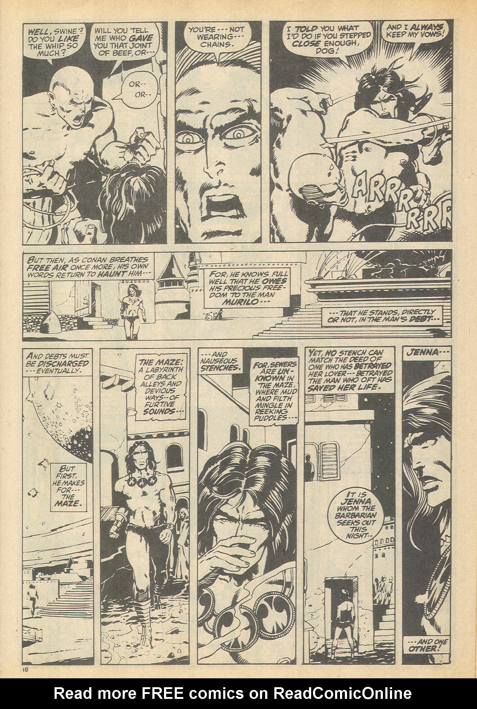 Read online The Savage Sword of Conan (1975) comic -  Issue #11 - 11