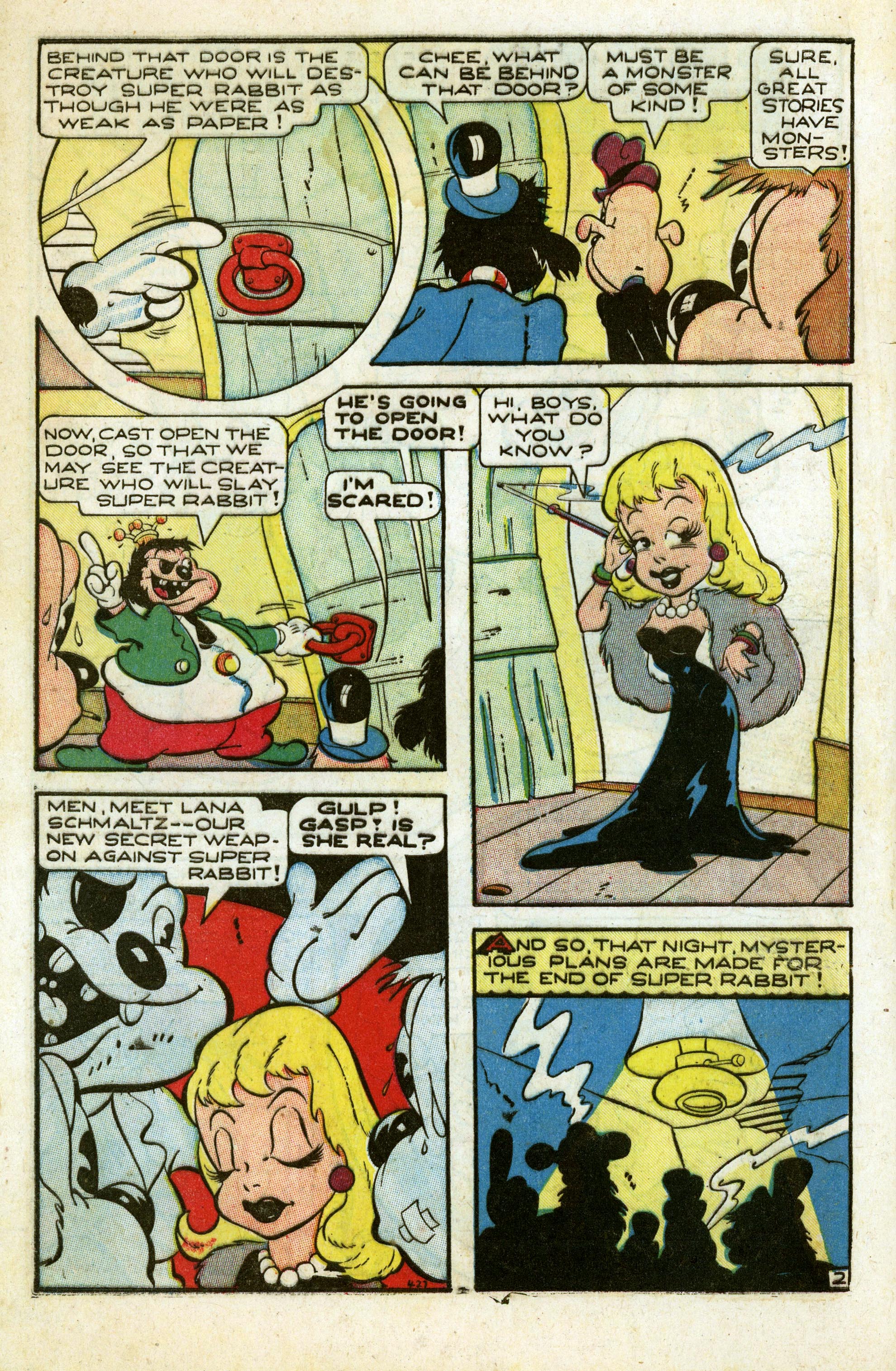 Read online Super Rabbit comic -  Issue #3 - 4