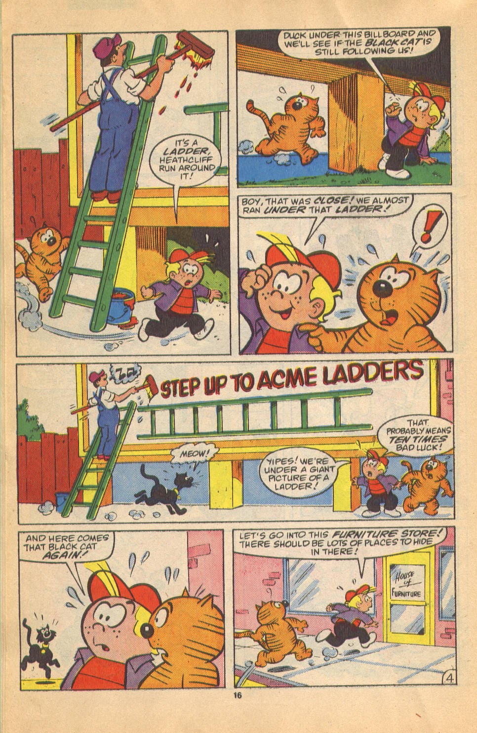 Read online Heathcliff's Funhouse comic -  Issue #10 - 13