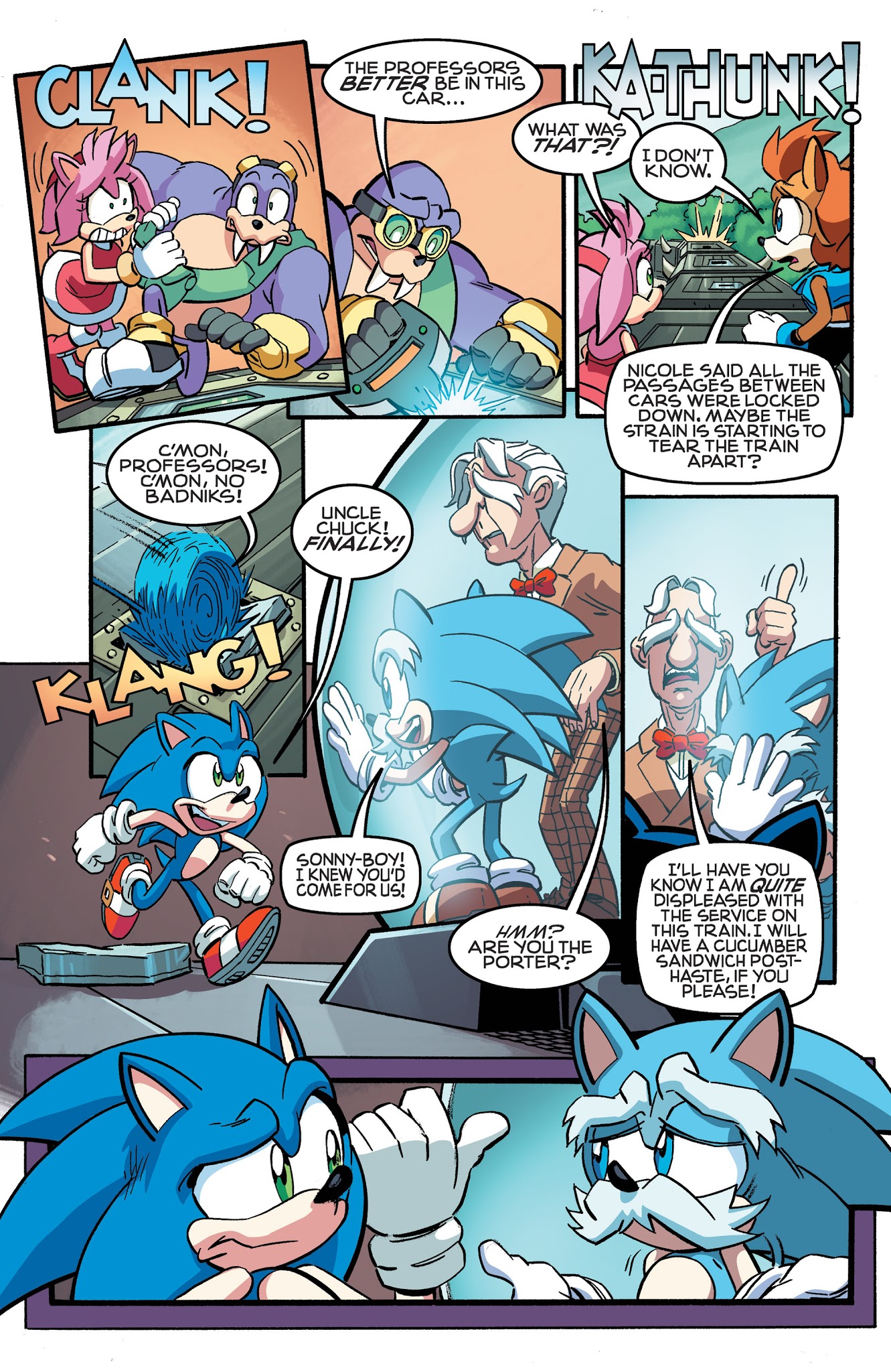 Read online Sonic The Hedgehog comic -  Issue #258 - 19