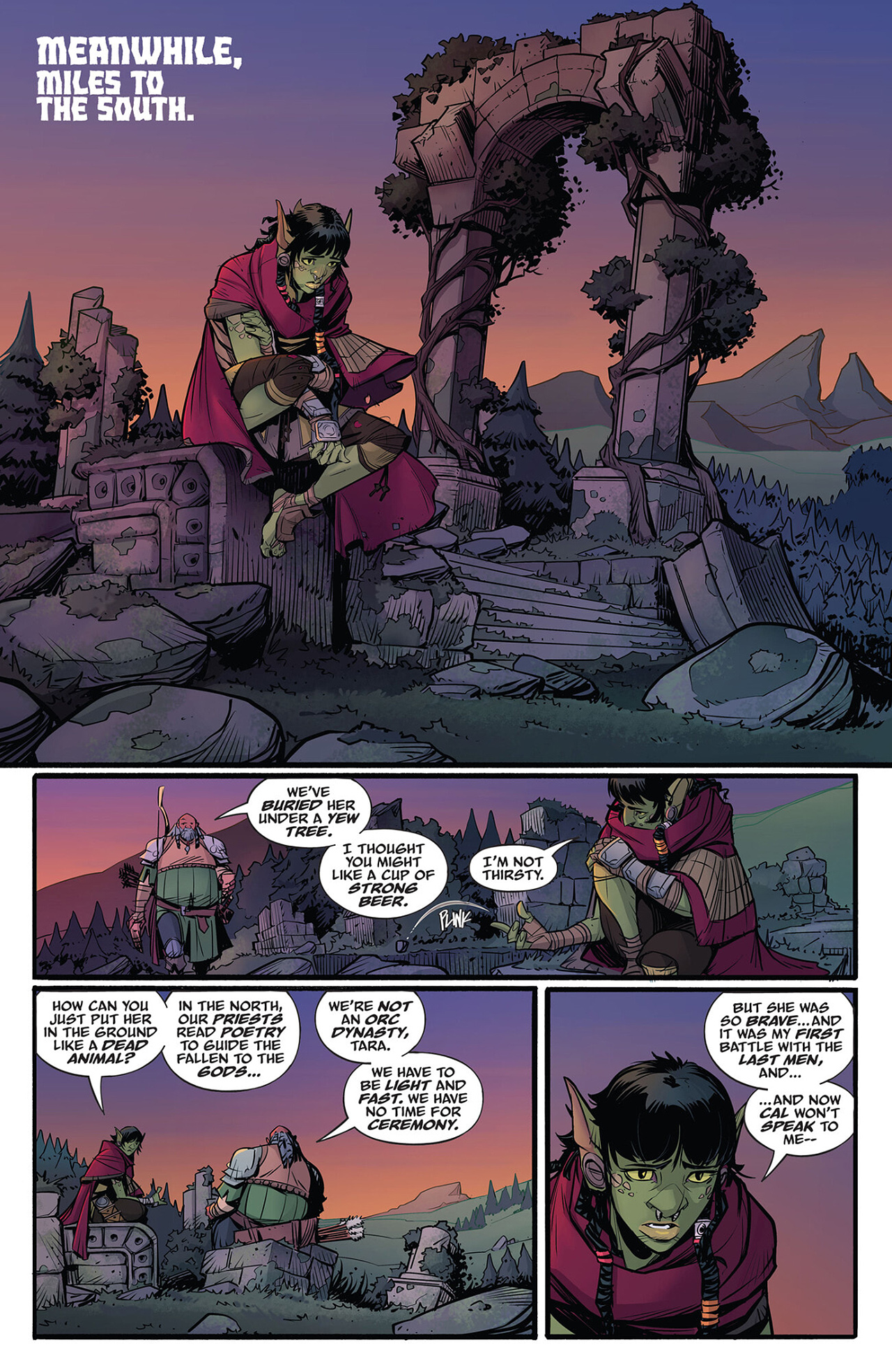 Read online The Hunger and the Dusk comic -  Issue #3 - 6