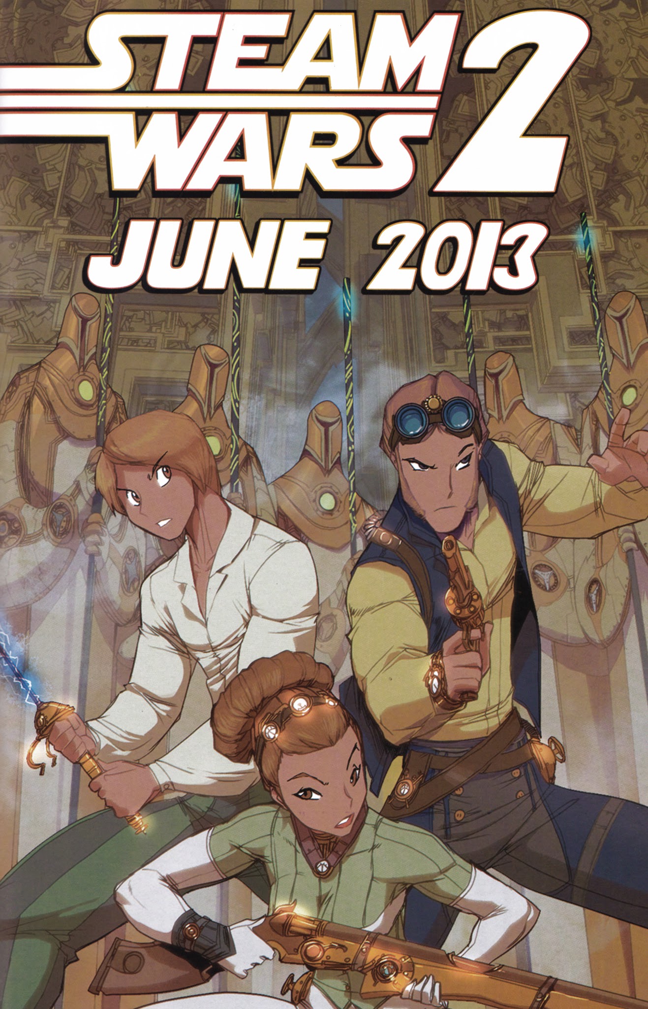 Read online Steam Wars comic -  Issue #1 - 27