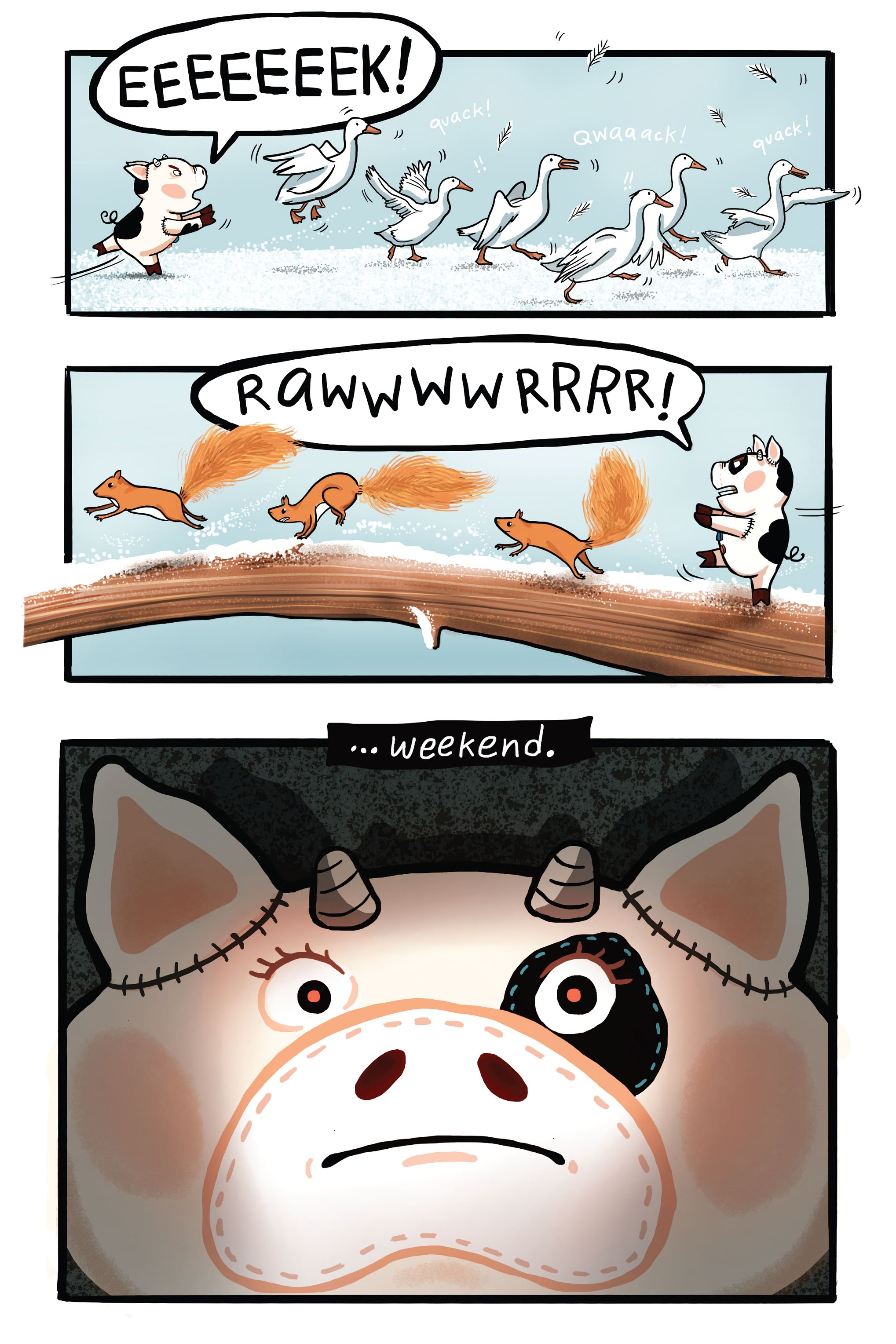 Read online Shelley Frankenstein!: CowPiggy comic -  Issue # TPB (Part 1) - 82