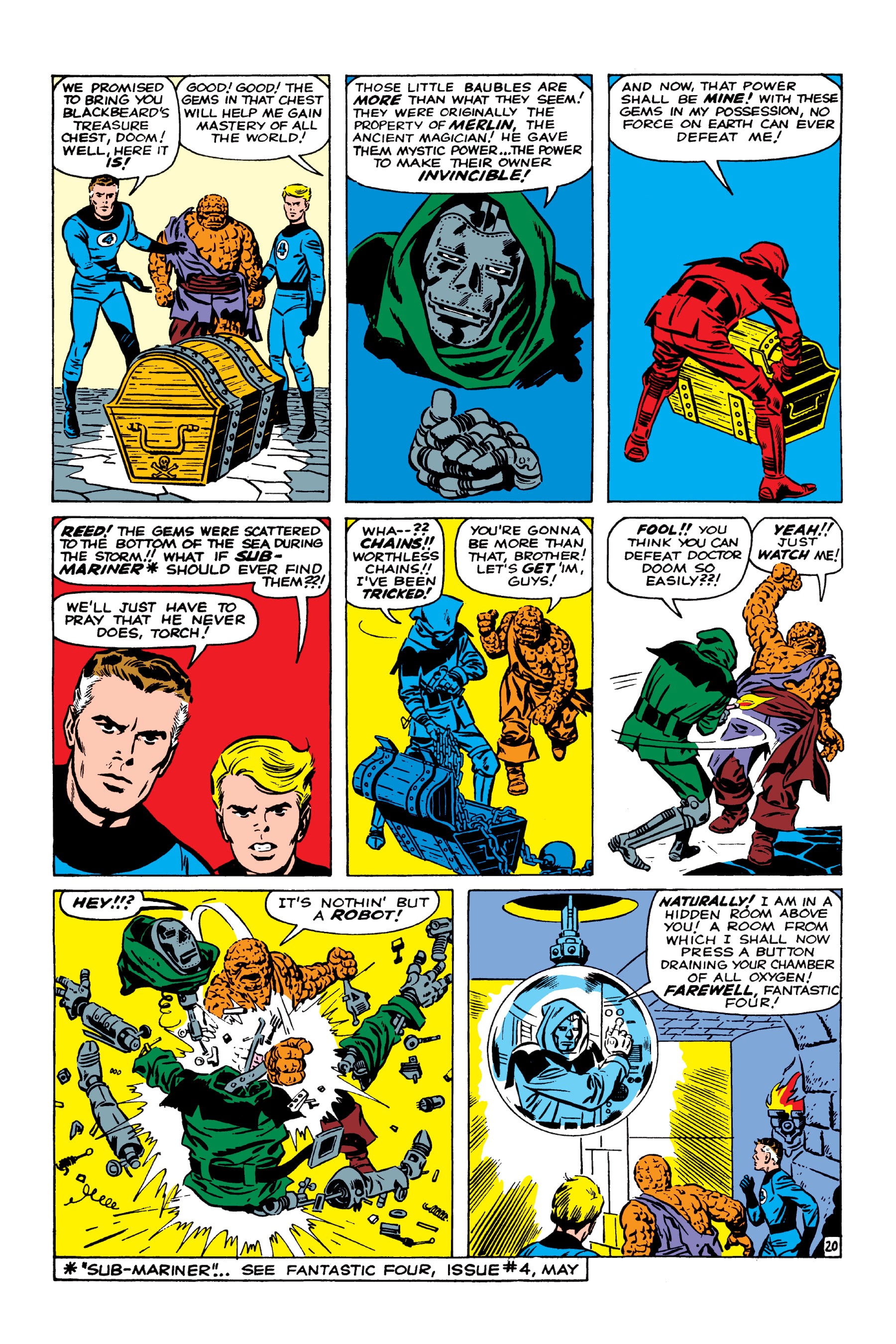 Read online Mighty Marvel Masterworks: The Fantastic Four comic -  Issue # TPB 1 (Part 2) - 29