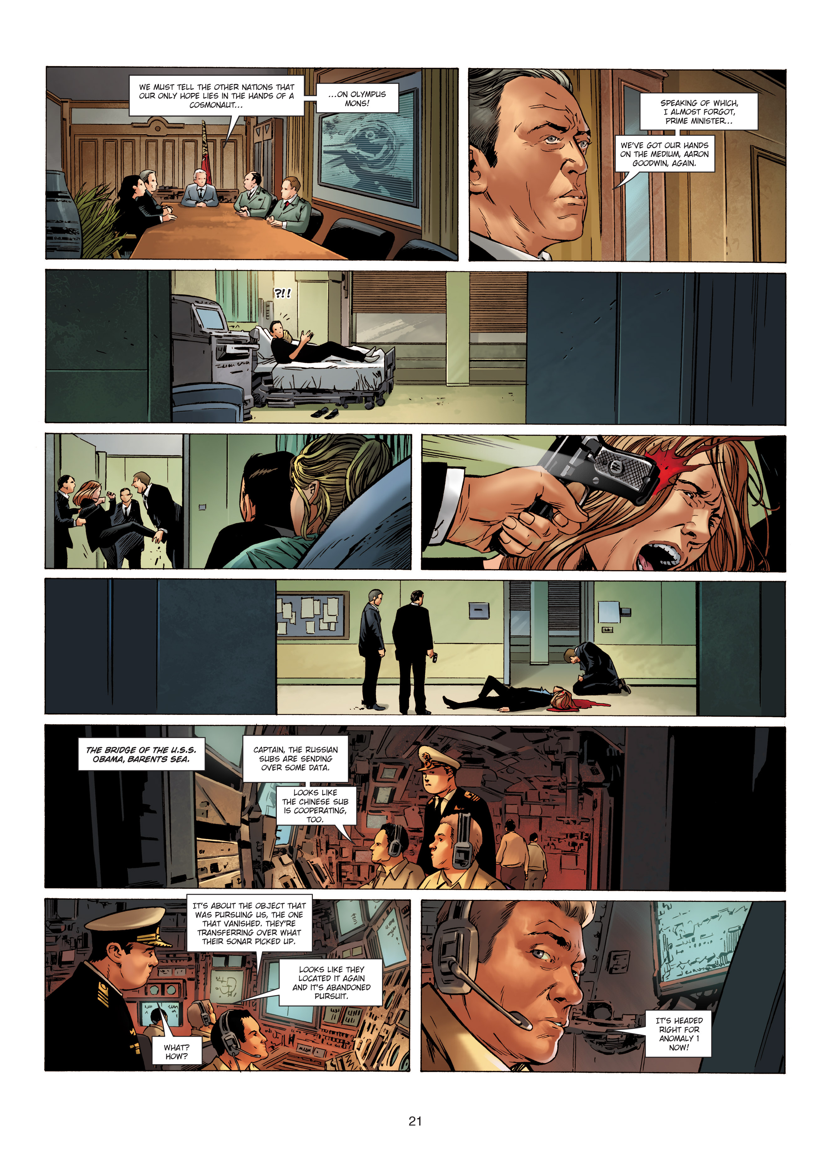 Read online Olympus Mons Vol. 1: Anomaly One comic -  Issue #6 - 21