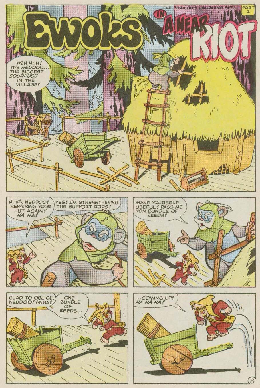 Read online Ewoks (1987) comic -  Issue #7 - 9
