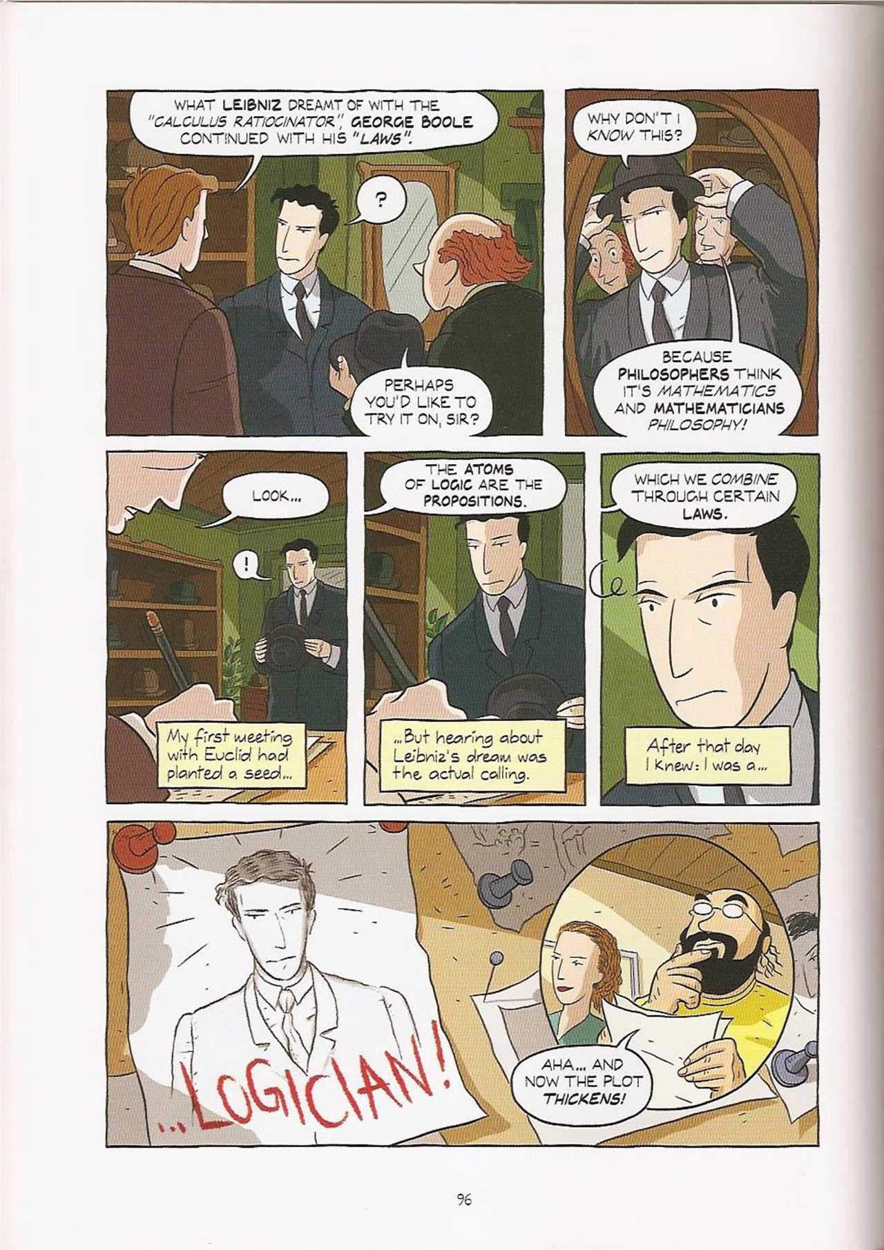 Read online Logicomix comic -  Issue # TPB - 90