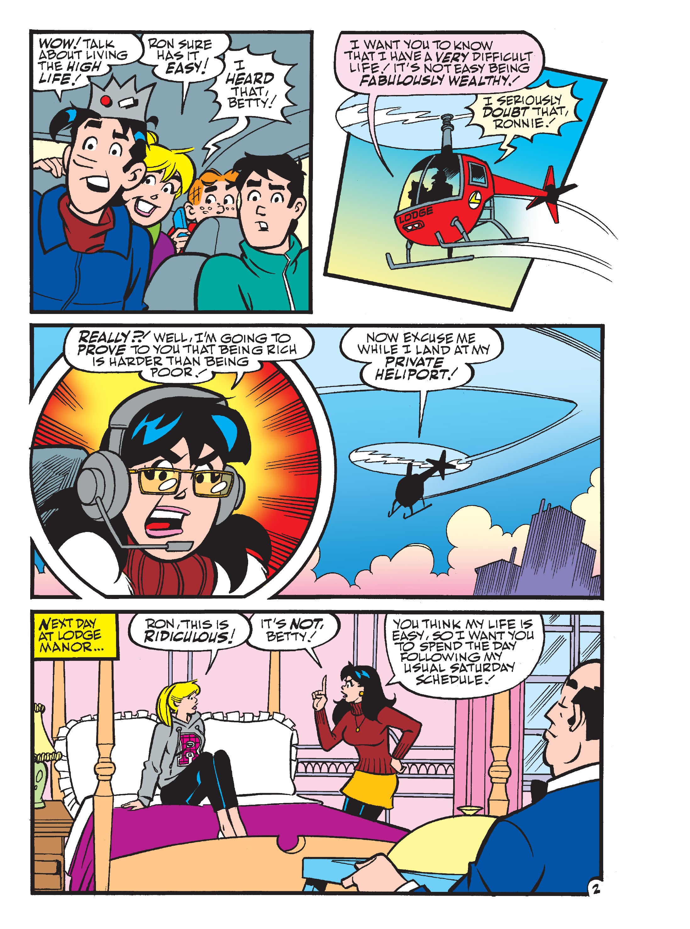 Read online Betty & Veronica Friends Double Digest comic -  Issue #247 - 3