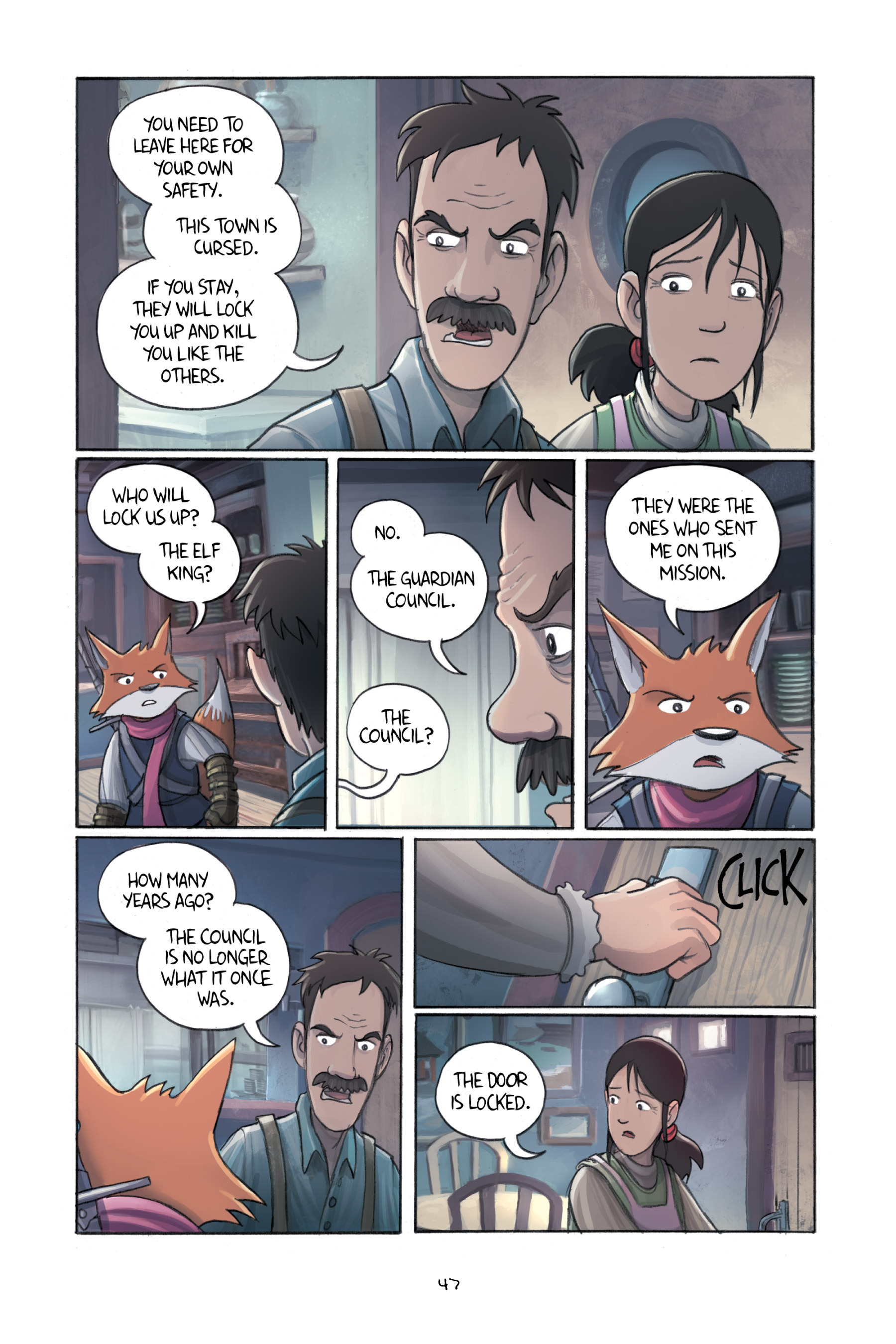Read online Amulet comic -  Issue # TPB 4 (Part 1) - 49