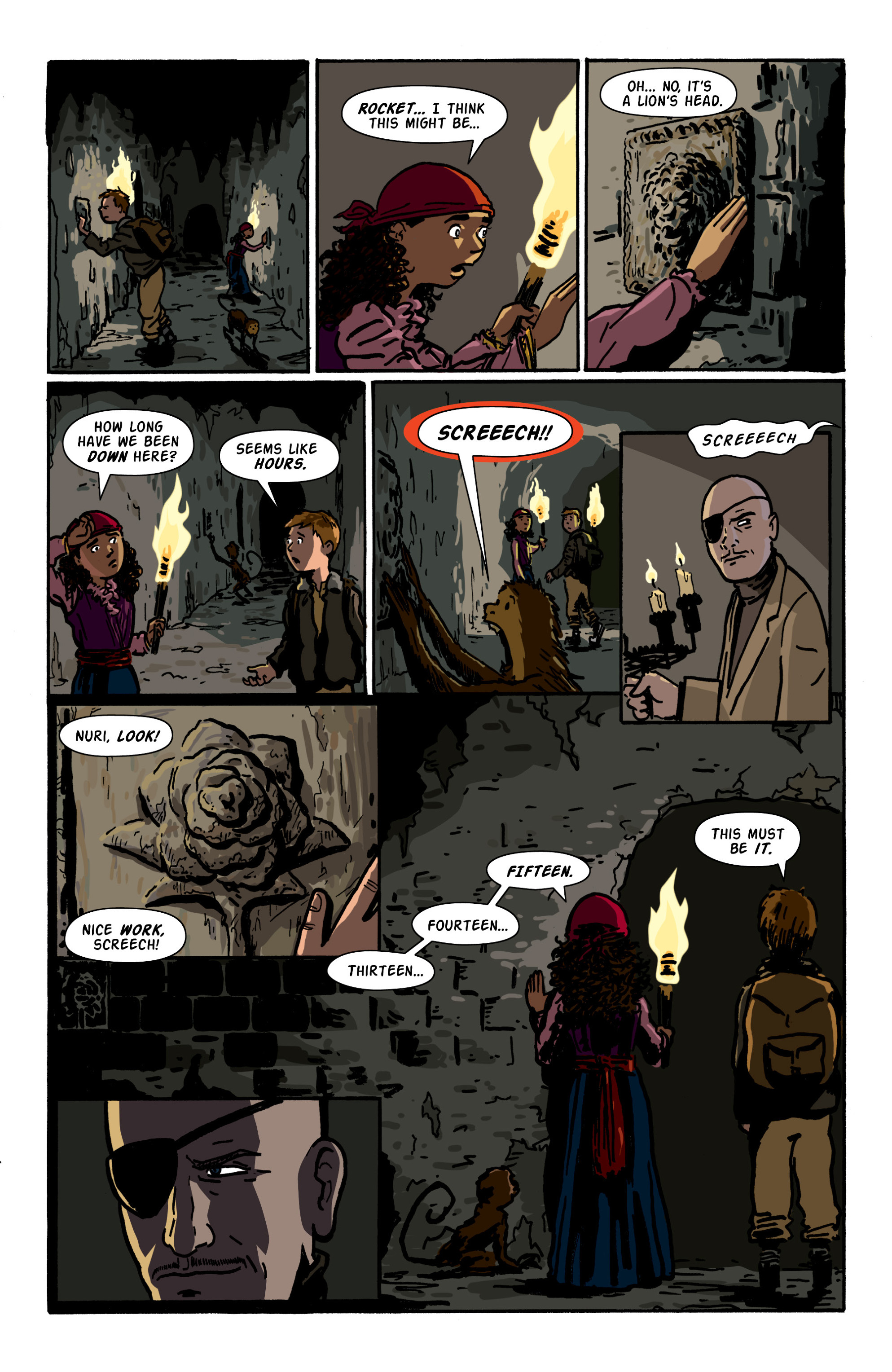 Read online Rocket Robinson and the Pharaoh's Fortune comic -  Issue # TPB (Part 2) - 50