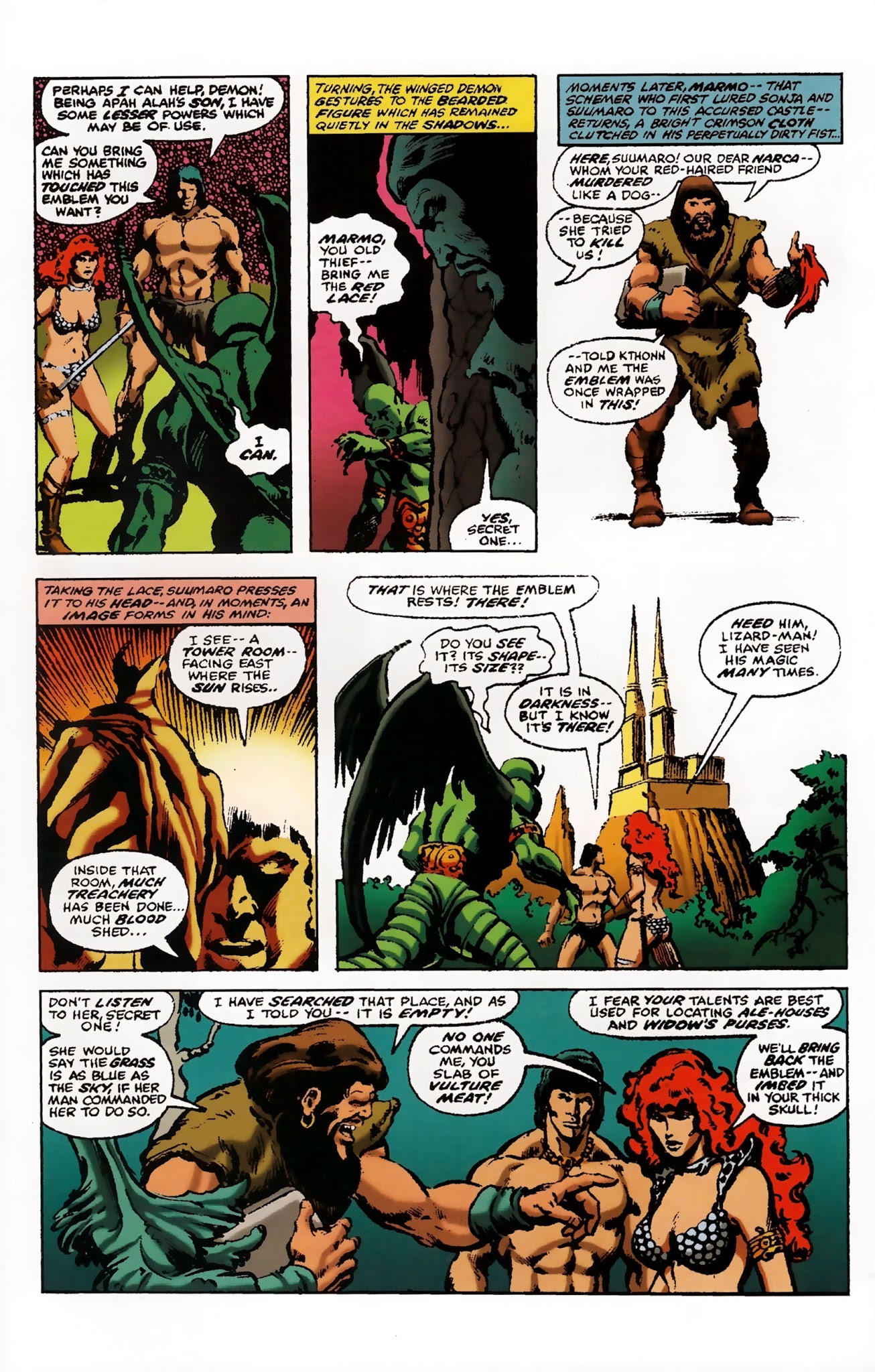 Read online The Adventures of Red Sonja comic -  Issue # TPB 3 - 77