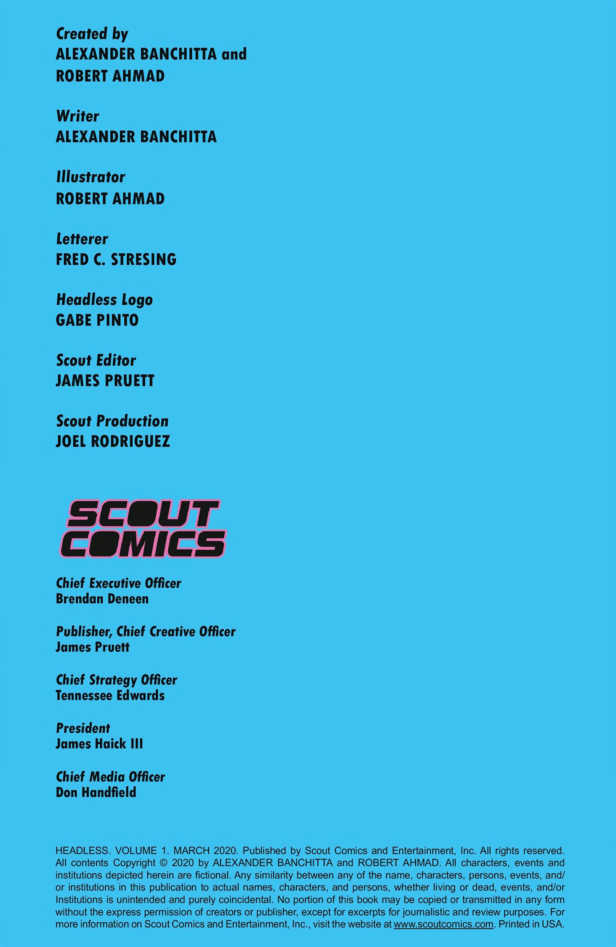 Read online Headless comic -  Issue # TPB 1 - 3