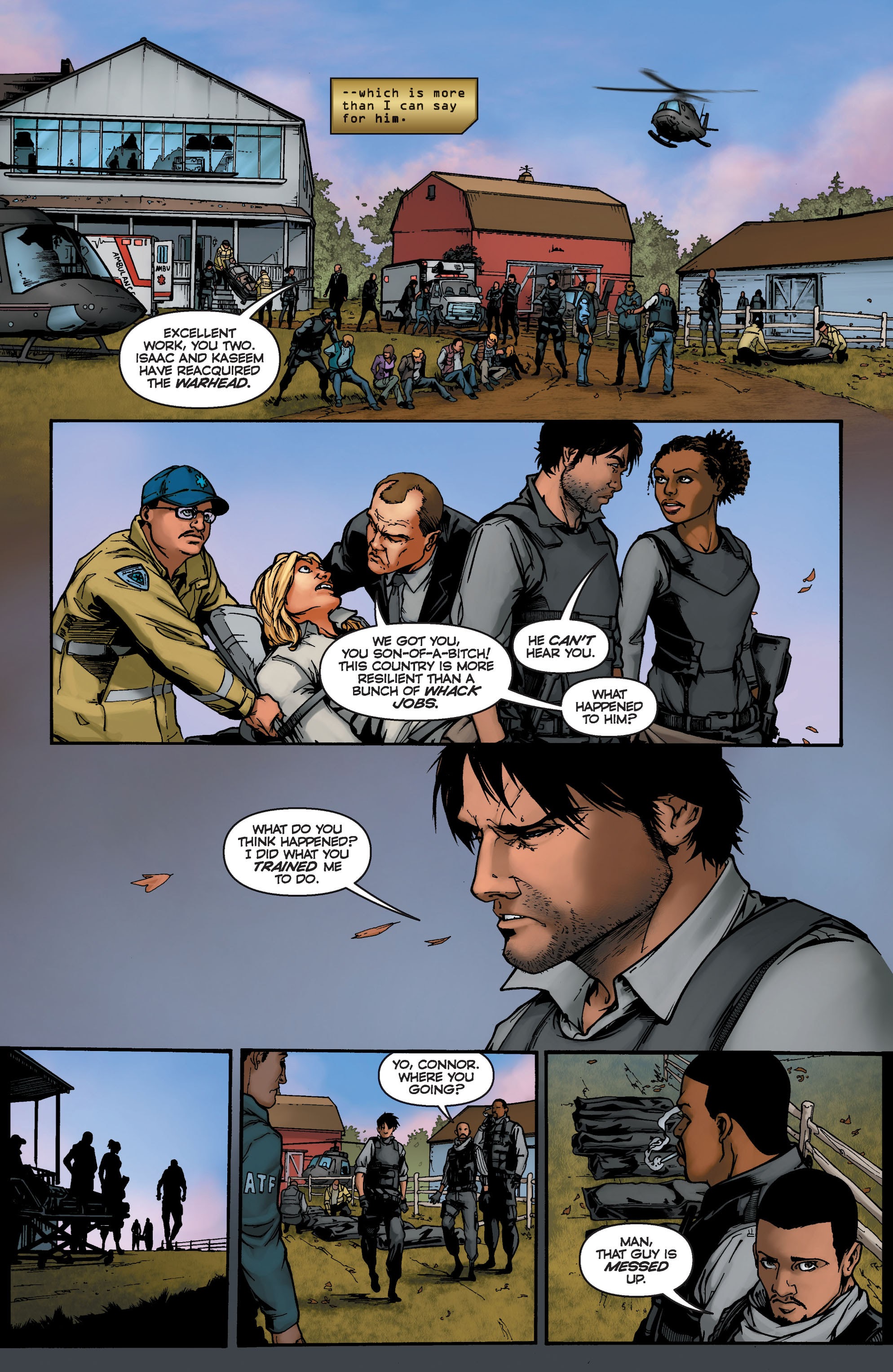 Read online Mindfield comic -  Issue #6 - 19