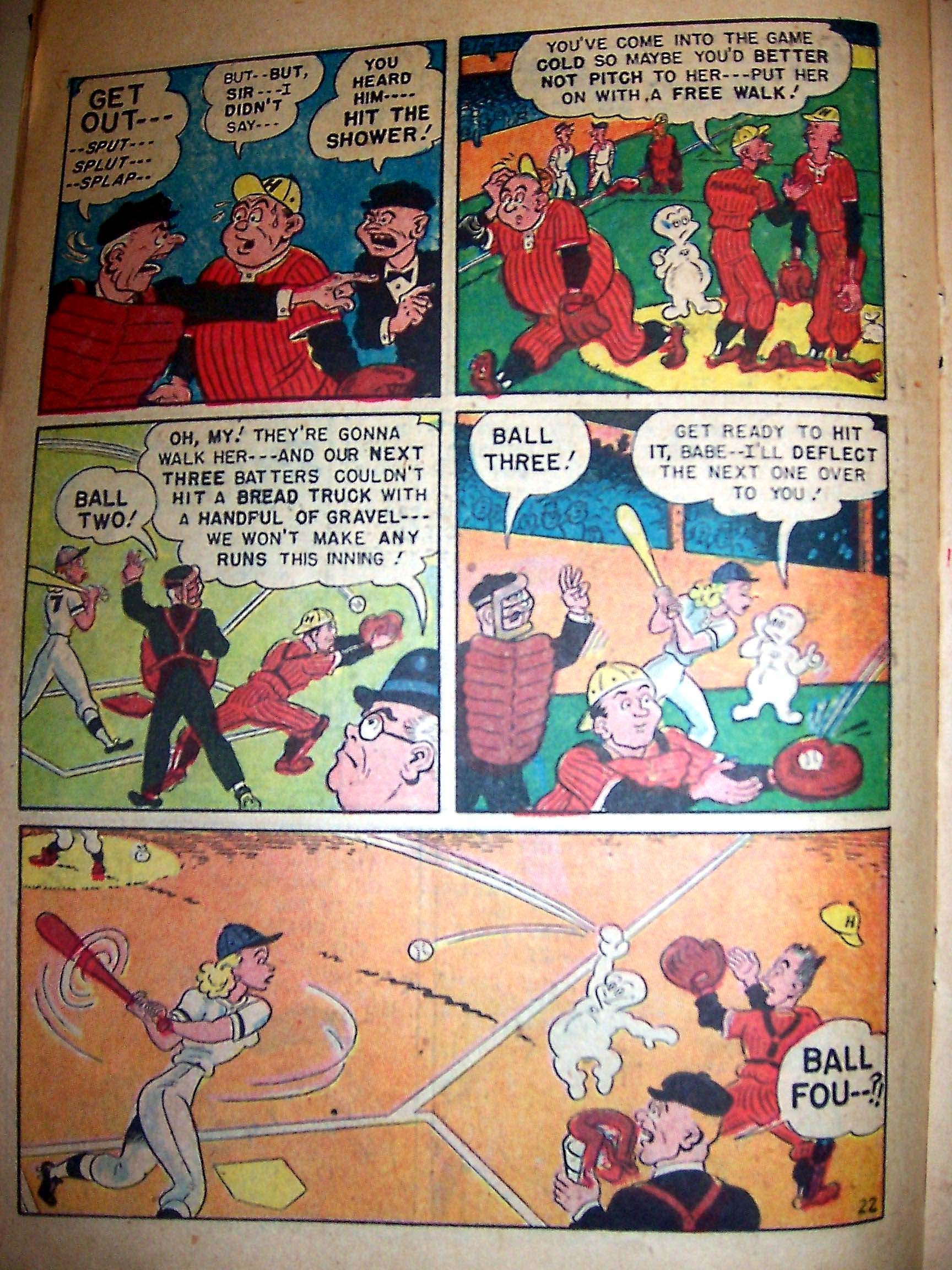 Read online Babe (1948) comic -  Issue #9 - 24