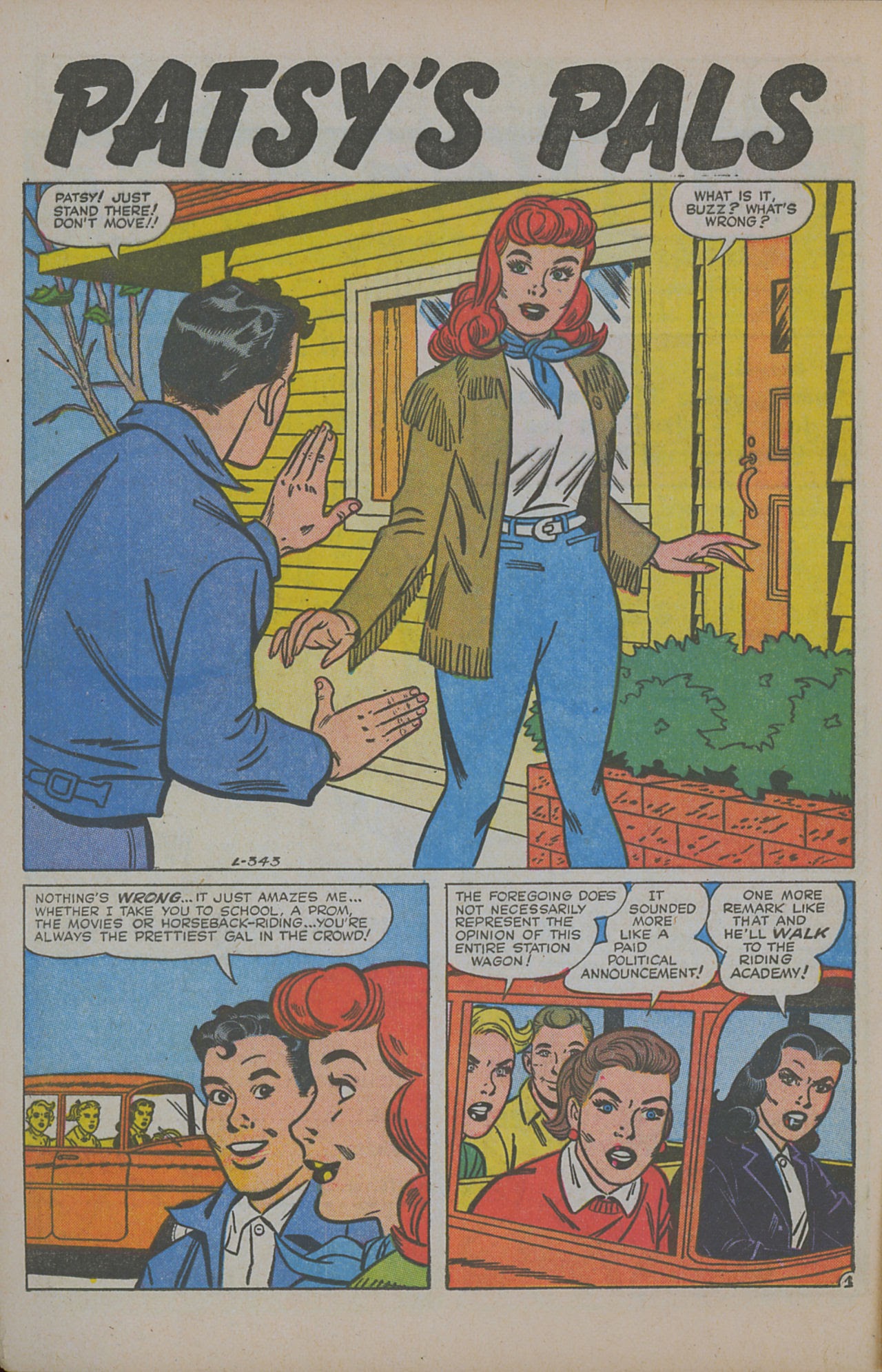 Read online Patsy and Hedy comic -  Issue #50 - 16