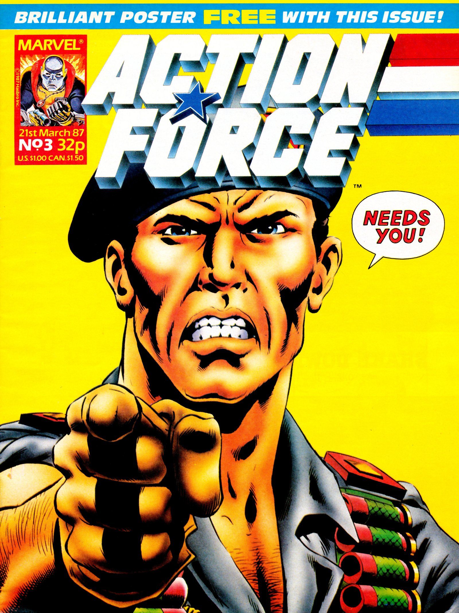 Read online Action Force comic -  Issue #3 - 1