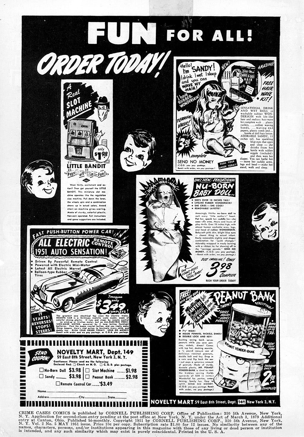 Read online Crime Cases Comics (1951) comic -  Issue #5 - 2