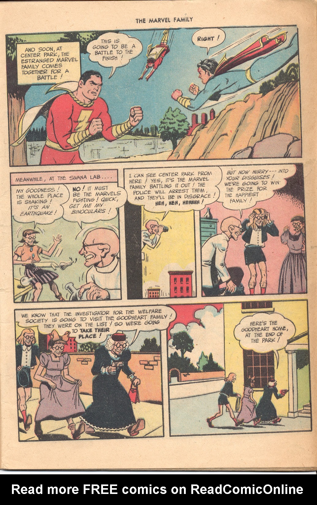 Read online The Marvel Family comic -  Issue #16 - 10