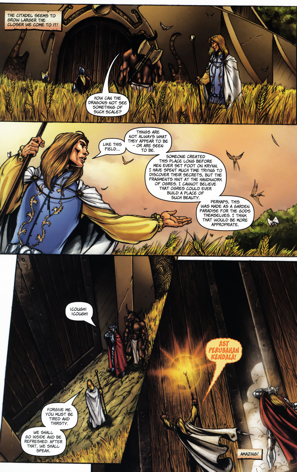 Read online Dragonlance: The Legend of Huma comic -  Issue #5 - 13