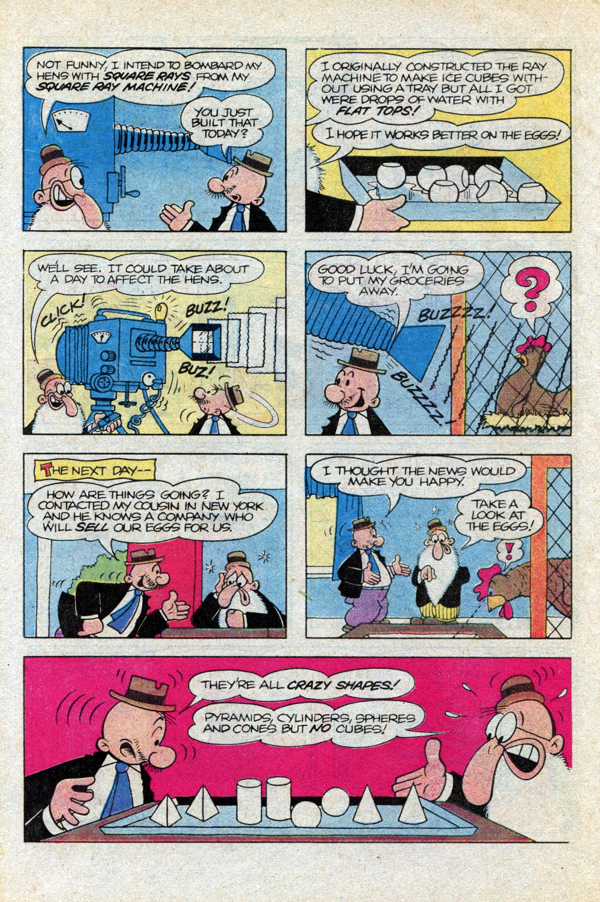 Read online Popeye (1948) comic -  Issue #167 - 14