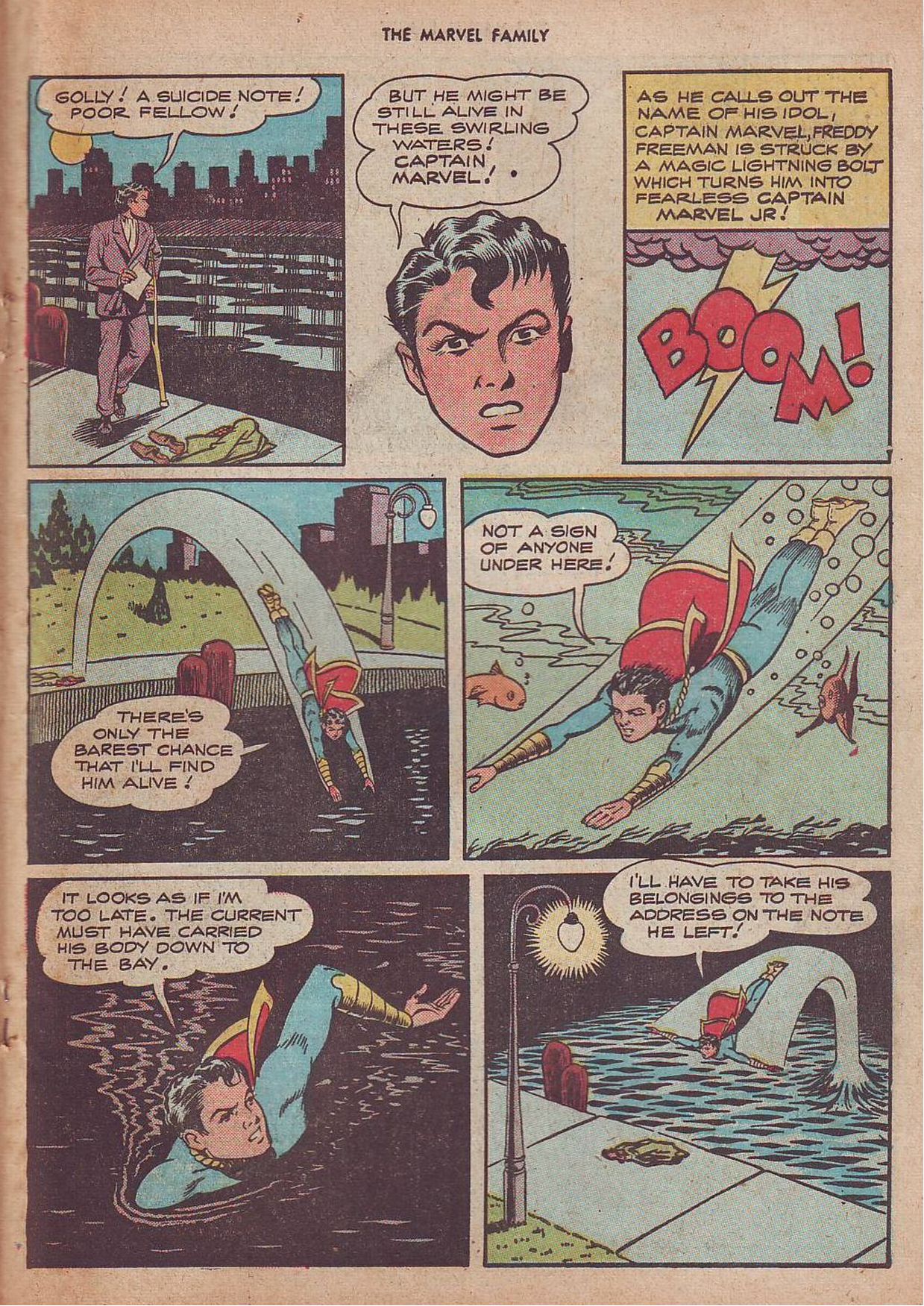 Read online The Marvel Family comic -  Issue #22 - 27