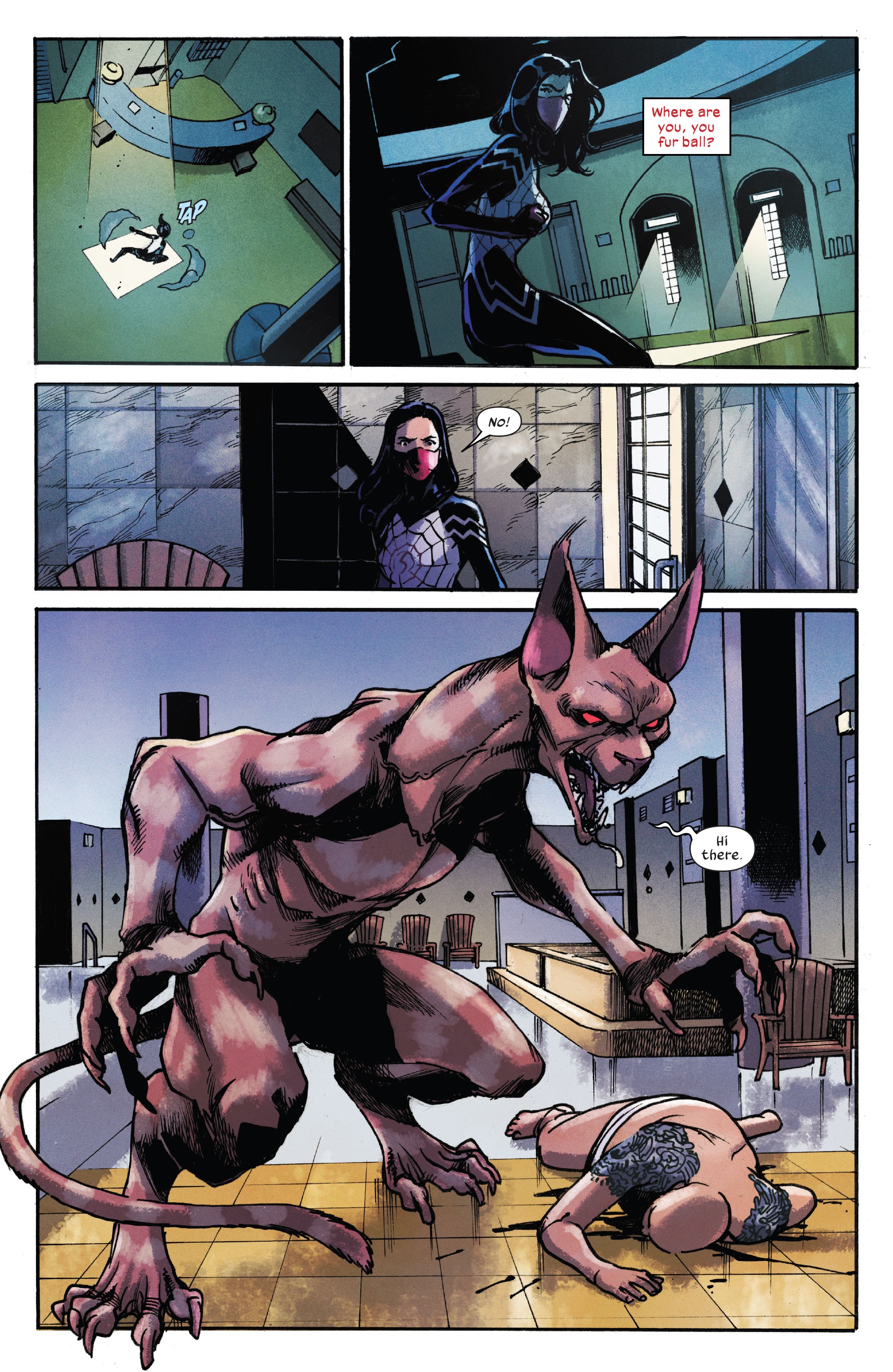 Read online Silk (2021) comic -  Issue #3 - 6