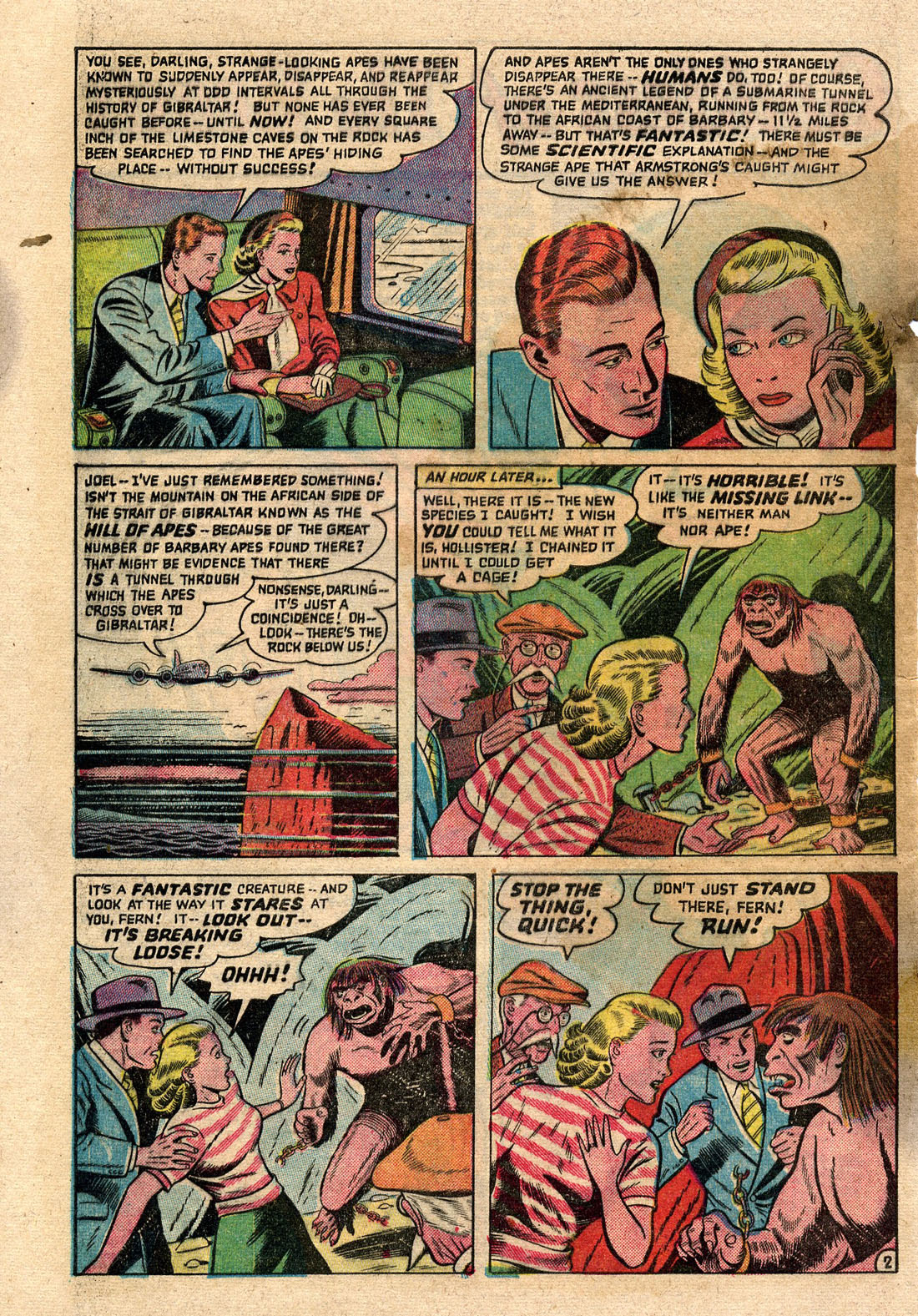 Read online Adventures Into The Unknown comic -  Issue #15 - 34