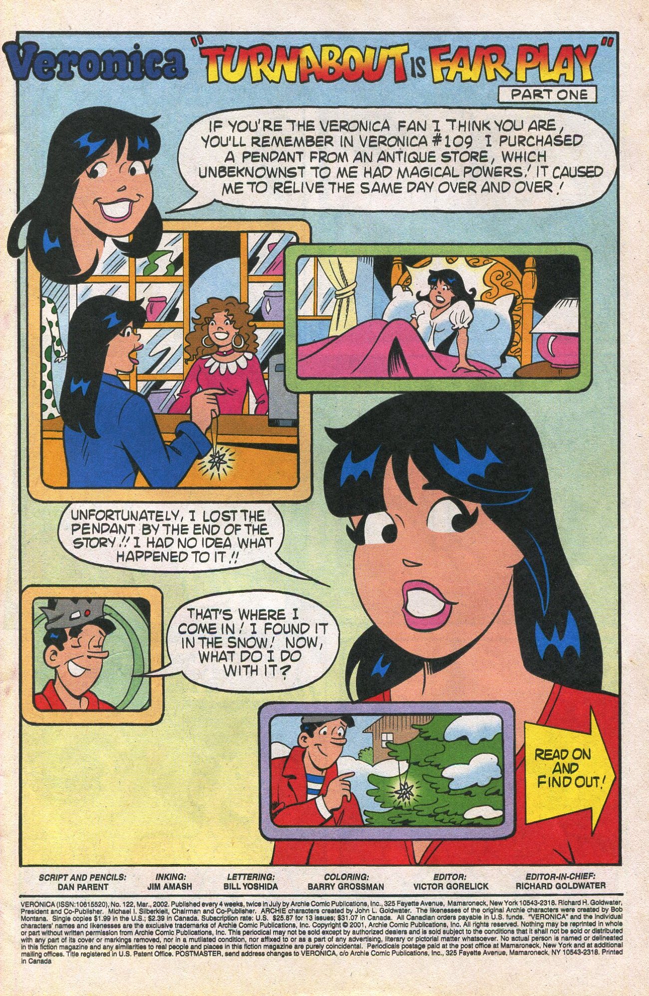 Read online Veronica comic -  Issue #122 - 3