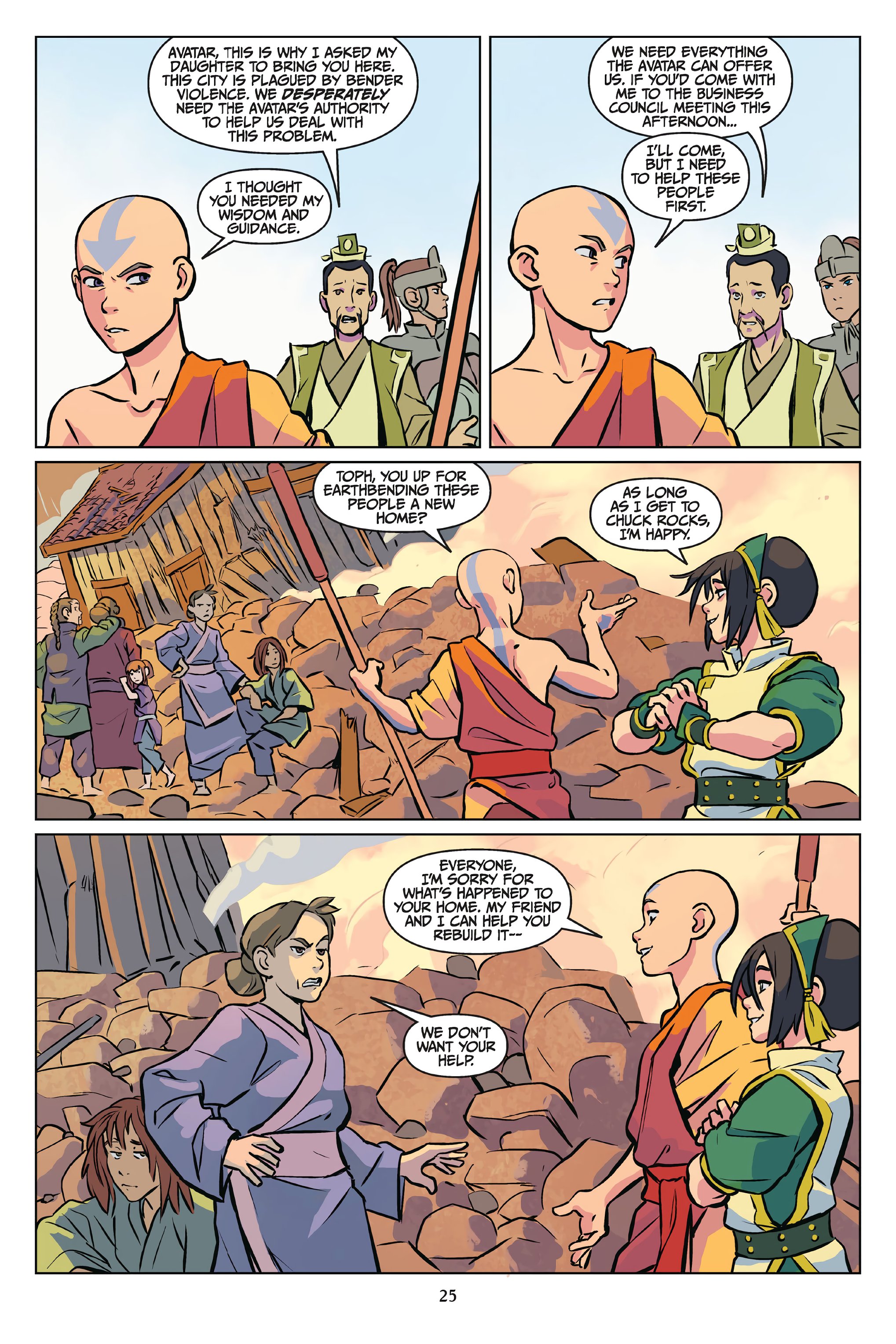 Read online Nickelodeon Avatar: The Last Airbender - Imbalance comic -  Issue # _Omnibus (Part 1) - 26