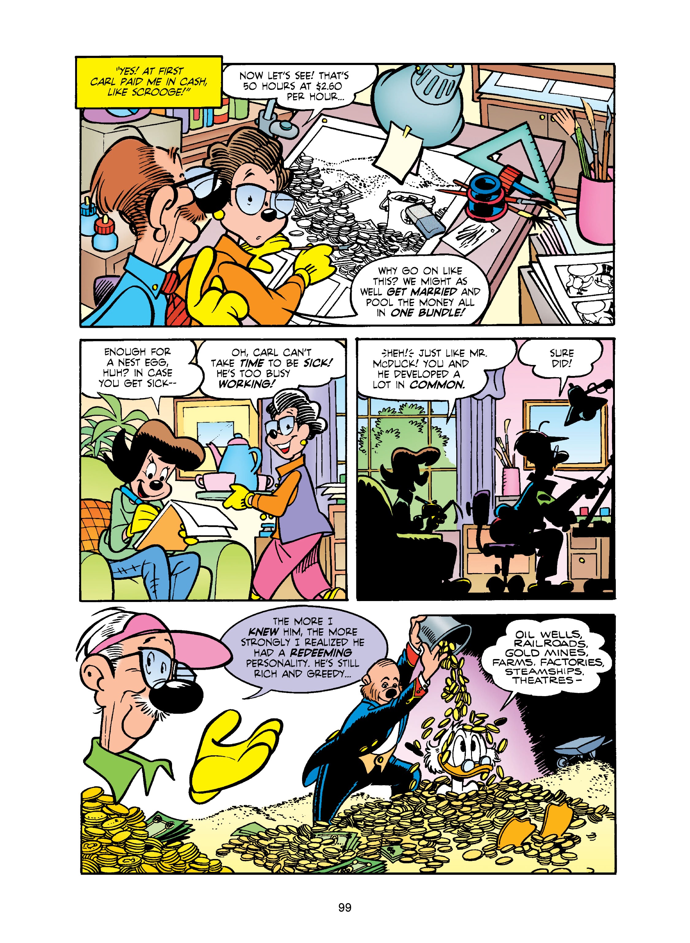 Read online Walt Disney's Uncle Scrooge & Donald Duck: Bear Mountain Tales comic -  Issue # TPB (Part 1) - 99