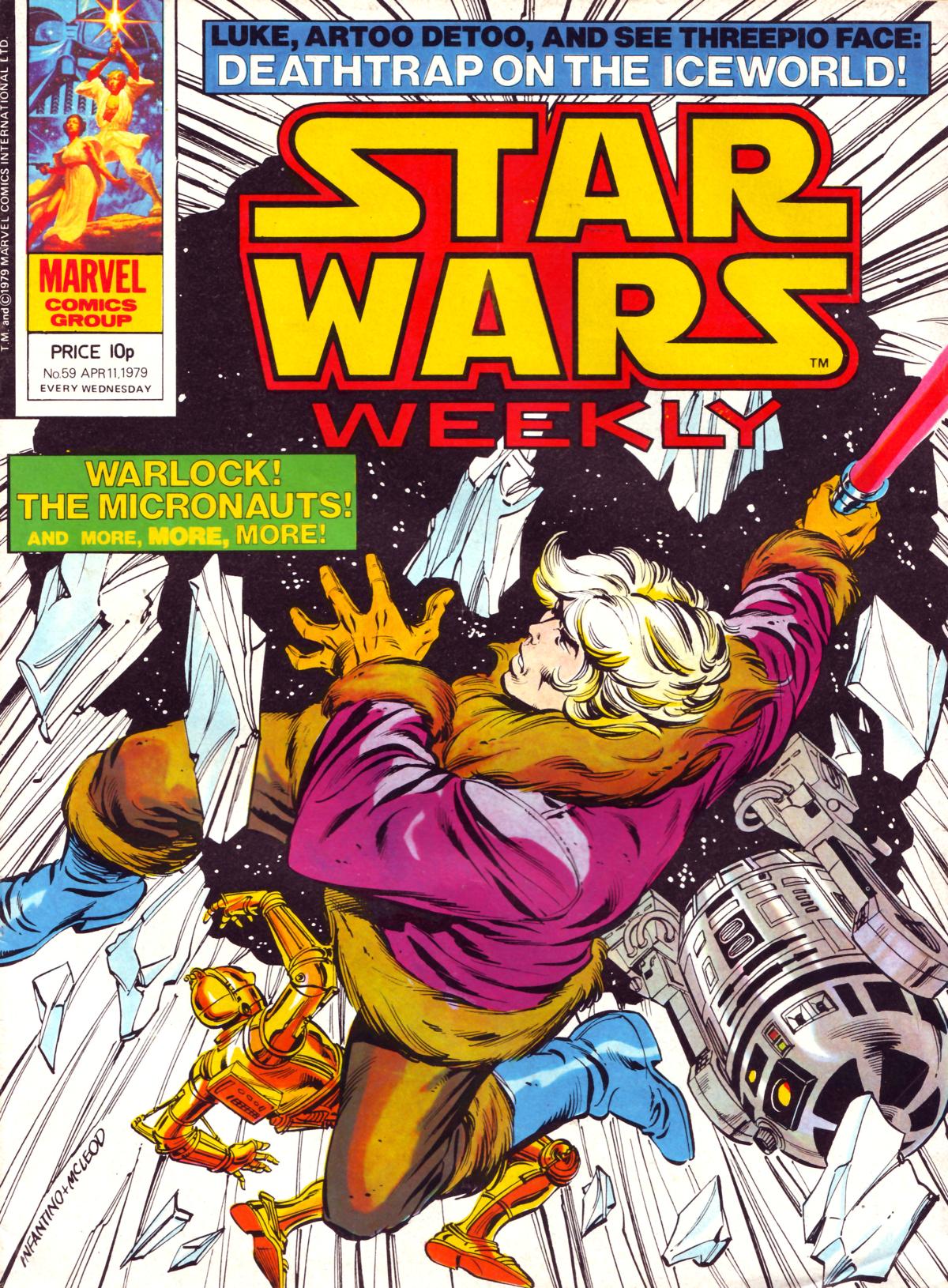 Read online Star Wars Weekly comic -  Issue #59 - 1