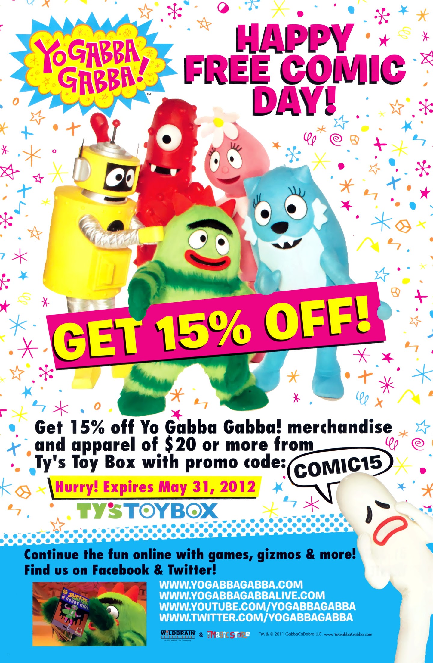 Read online Yo Gabba Gabba! Free Comic Book Day! comic -  Issue # Full - 39