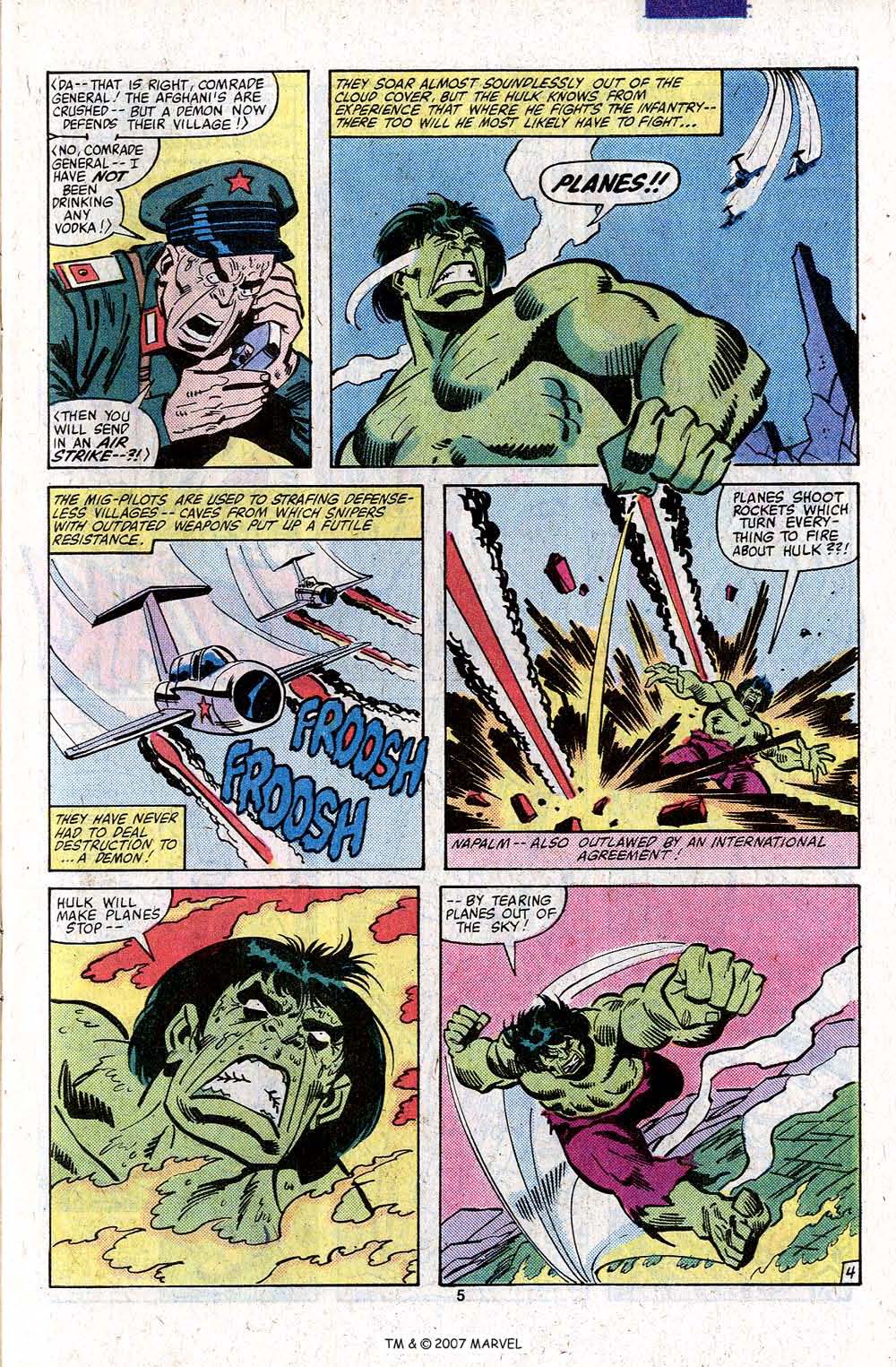 Read online The Incredible Hulk (1968) comic -  Issue #258 - 7