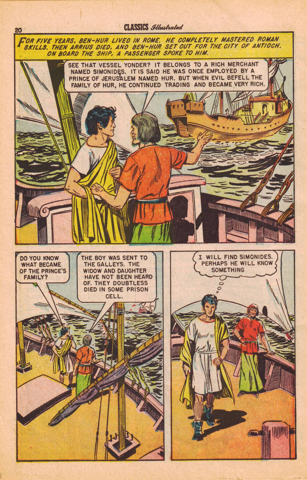 Read online Classics Illustrated comic -  Issue #147 - 22