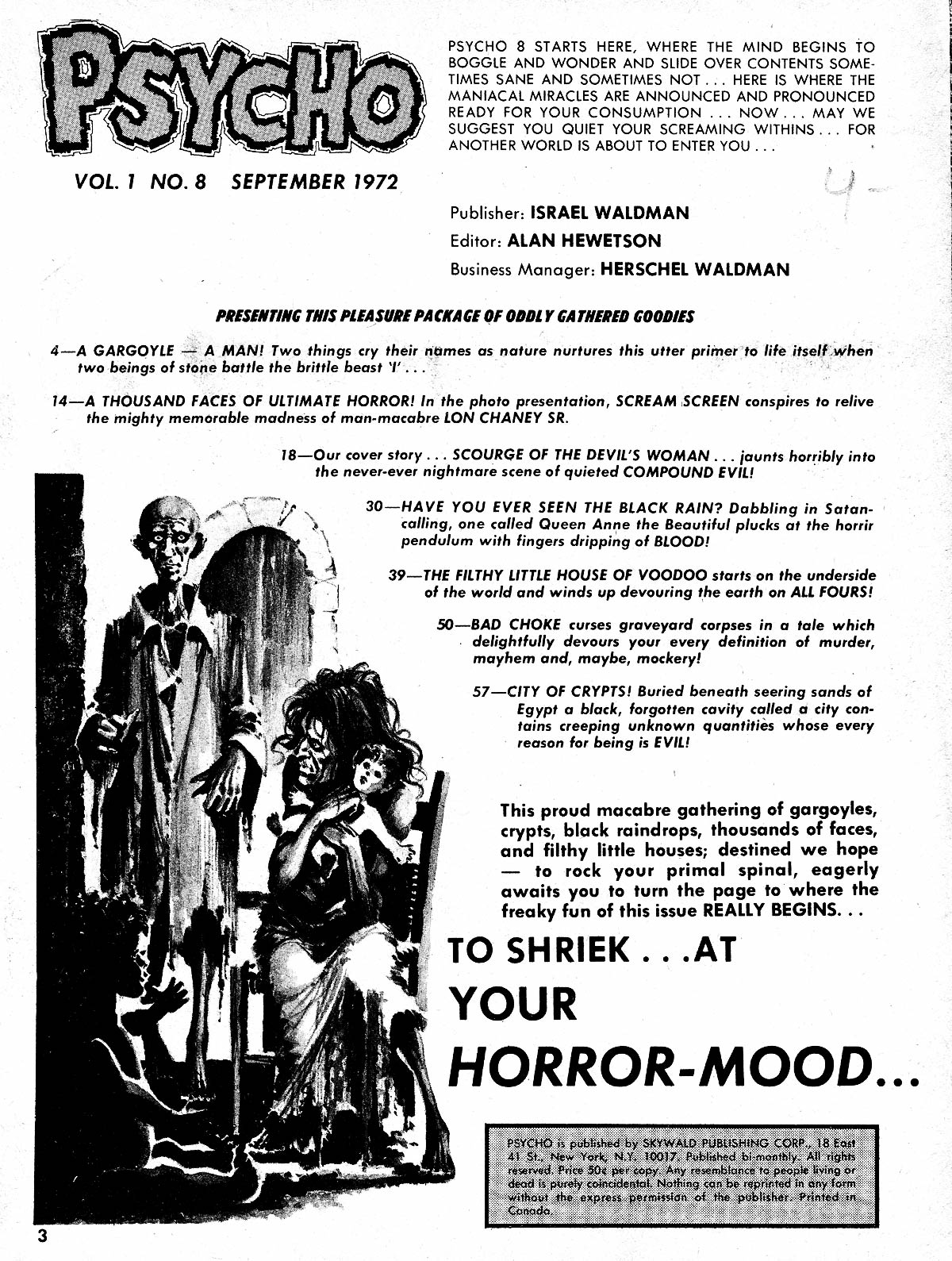 Read online Psycho comic -  Issue #8 - 4