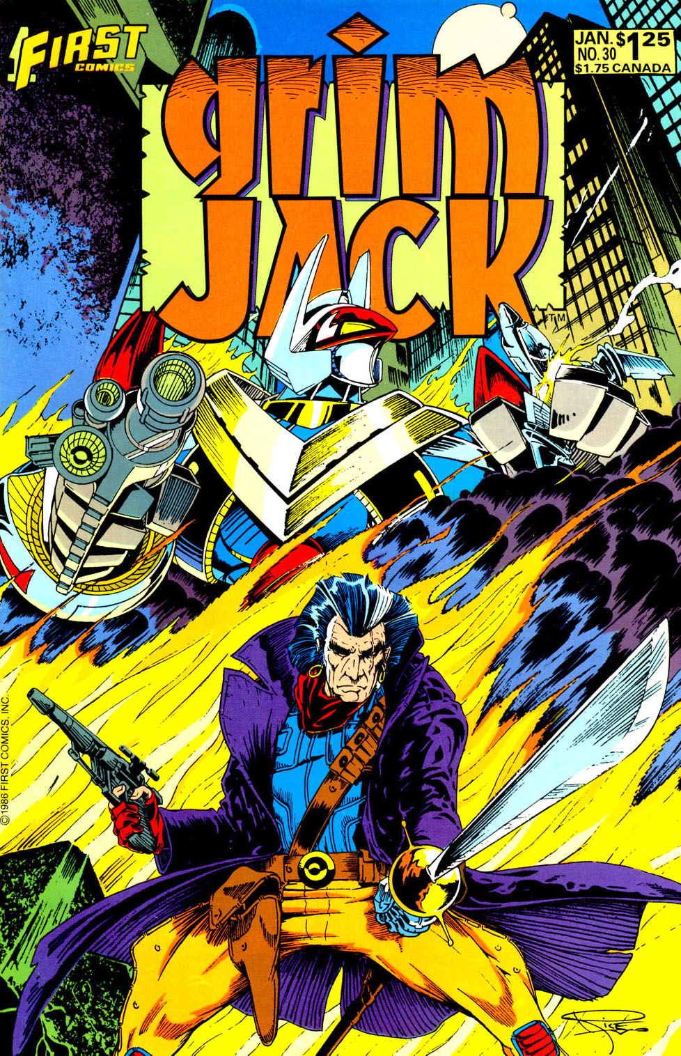 Read online Grimjack comic -  Issue #30 - 1