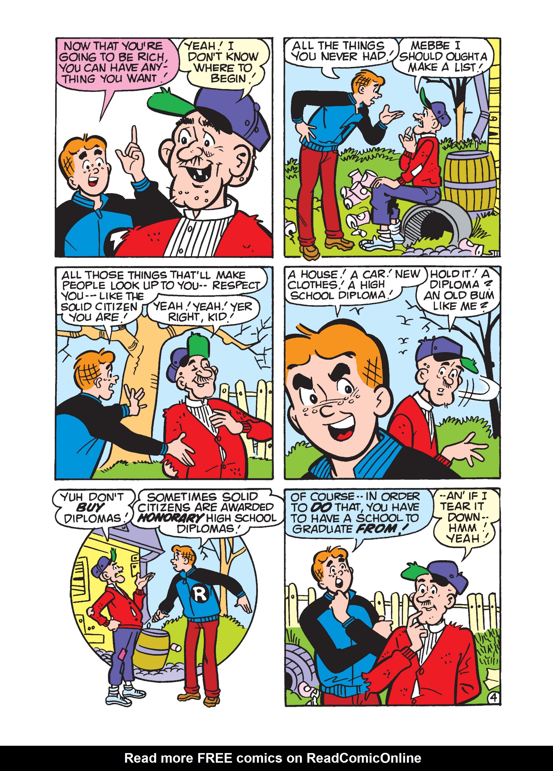 Read online Archie's Double Digest Magazine comic -  Issue #238 - 203