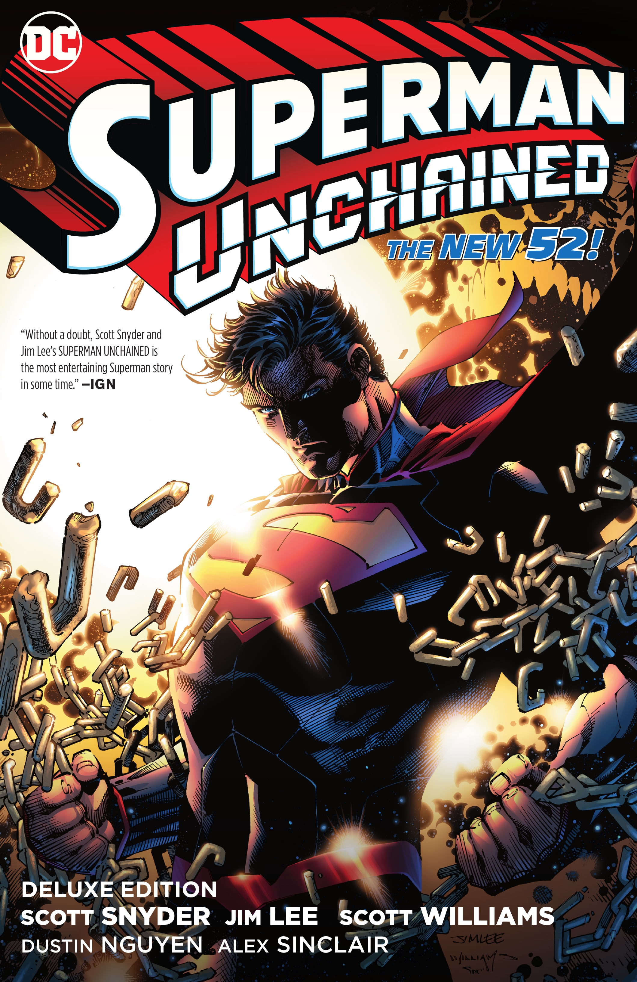 Read online Superman Unchained Deluxe Edition comic -  Issue # TPB (Part 1) - 1
