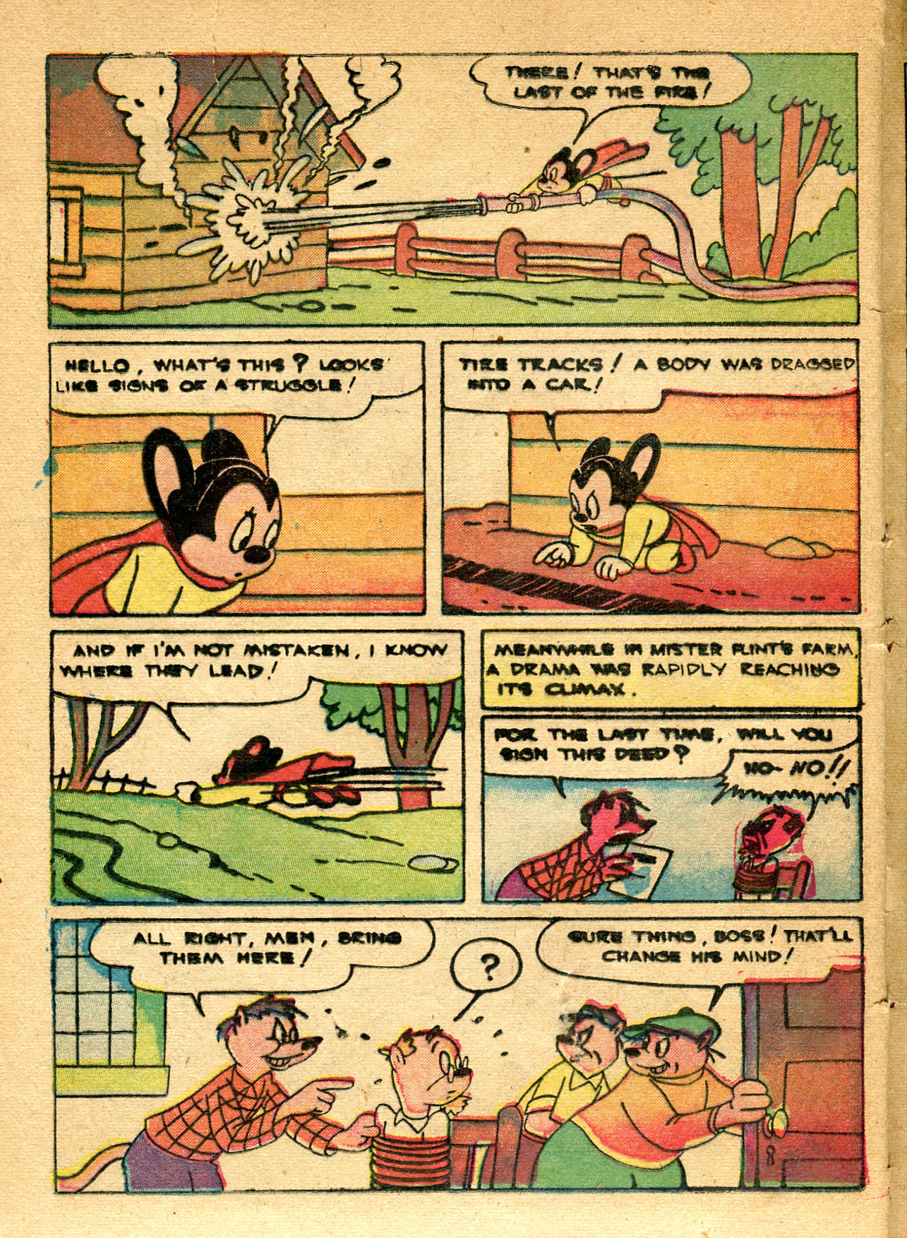 Read online Paul Terry's Mighty Mouse Comics comic -  Issue #29 - 32
