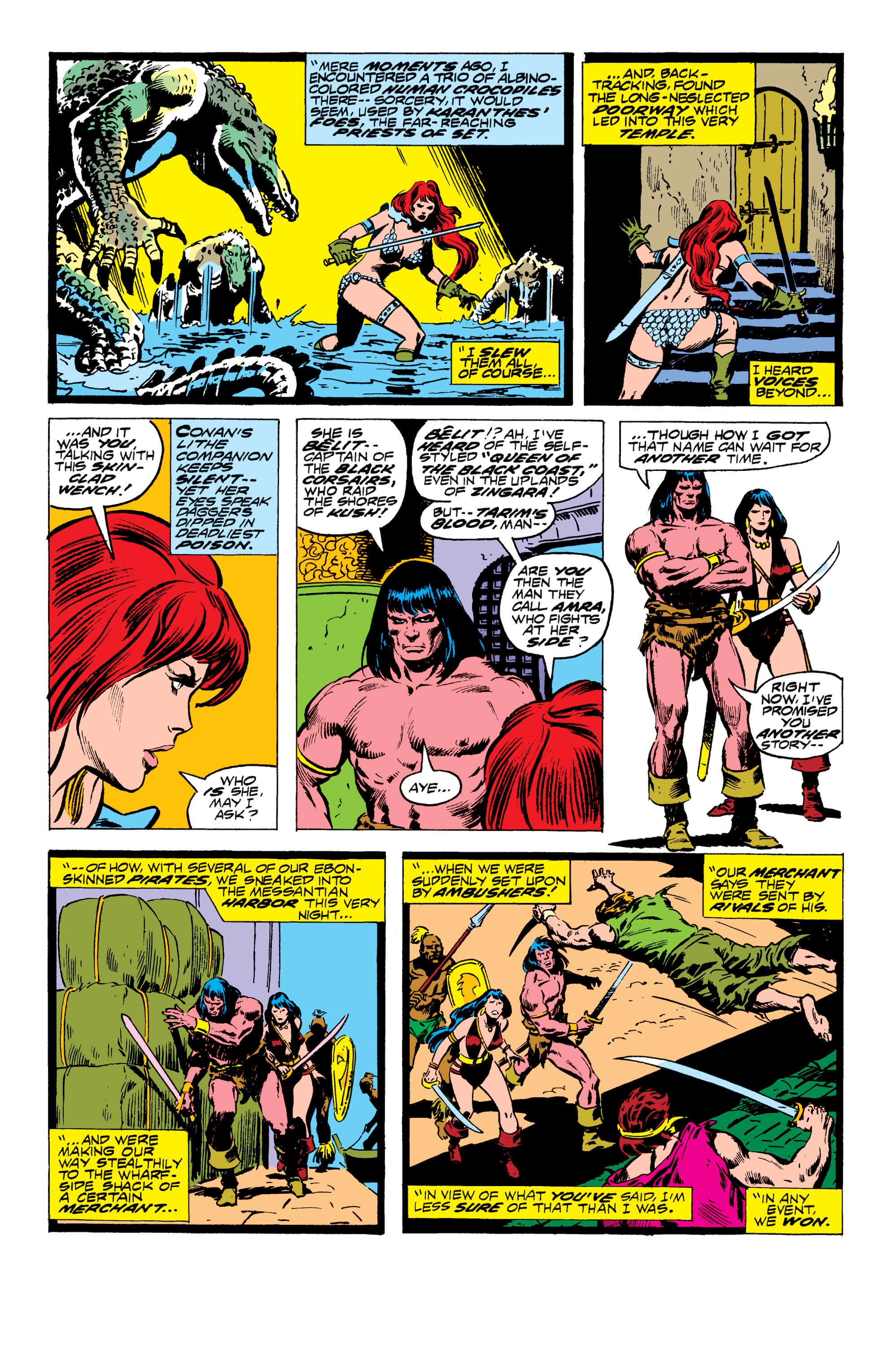Read online Conan the Barbarian Epic Collection: The Original Marvel Years - Of Once and Future Kings comic -  Issue # TPB (Part 2) - 38