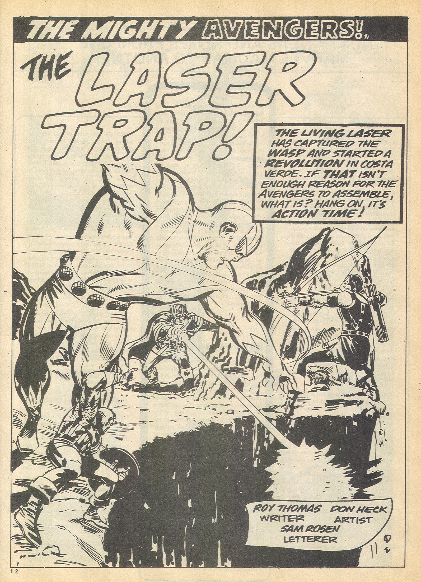 Read online The Avengers (1973) comic -  Issue #37 - 12