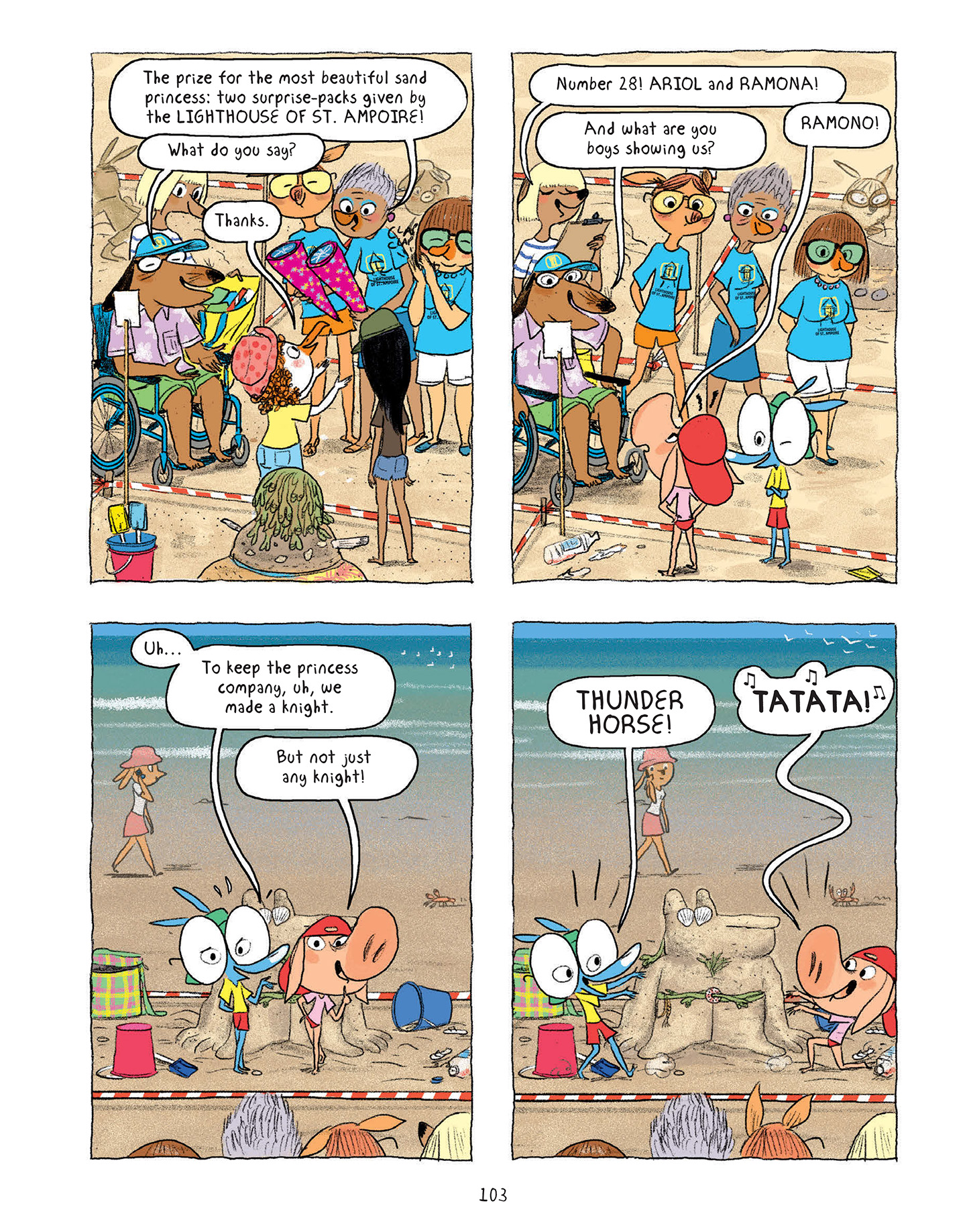 Read online Ariol comic -  Issue # TPB 8 - 105