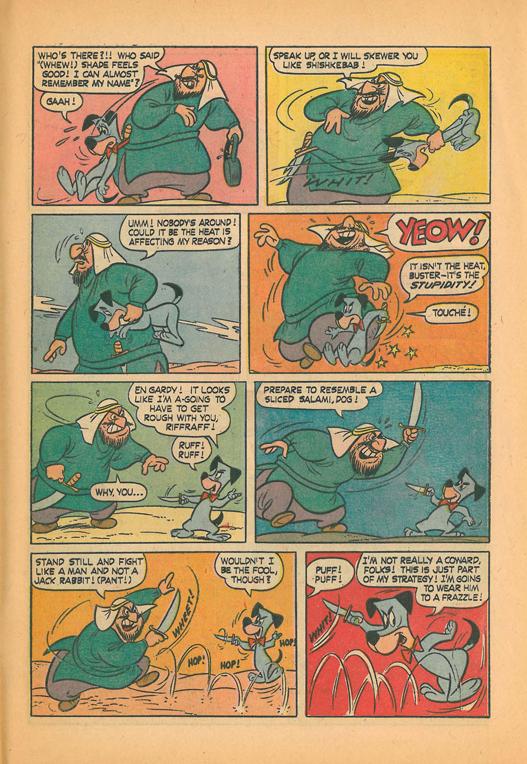 Read online Huckleberry Hound (1960) comic -  Issue #29 - 31