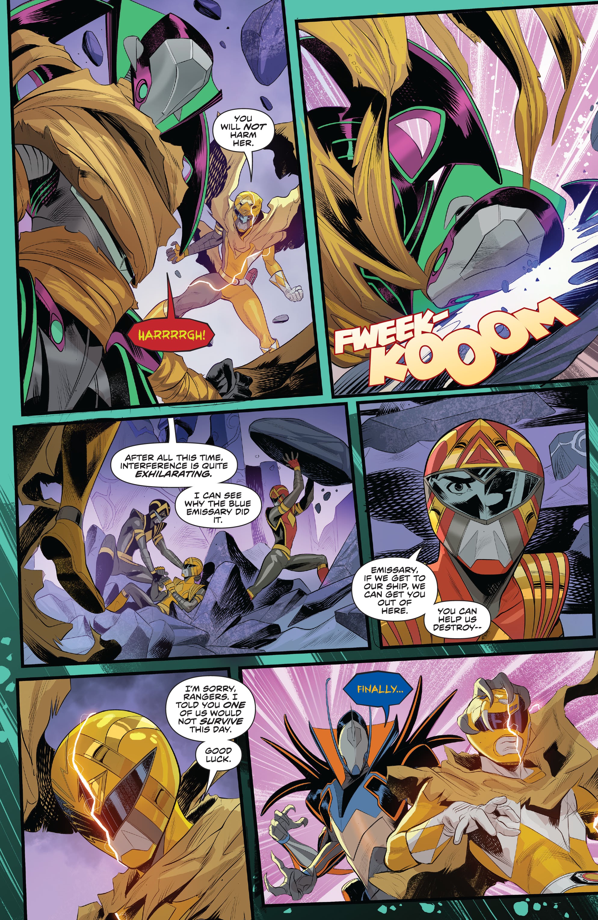 Read online Power Rangers comic -  Issue #11 - 23