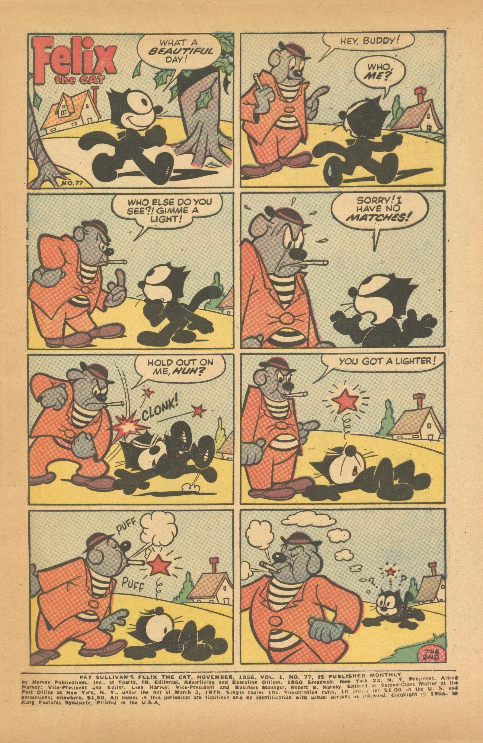 Read online Felix the Cat (1955) comic -  Issue #77 - 3