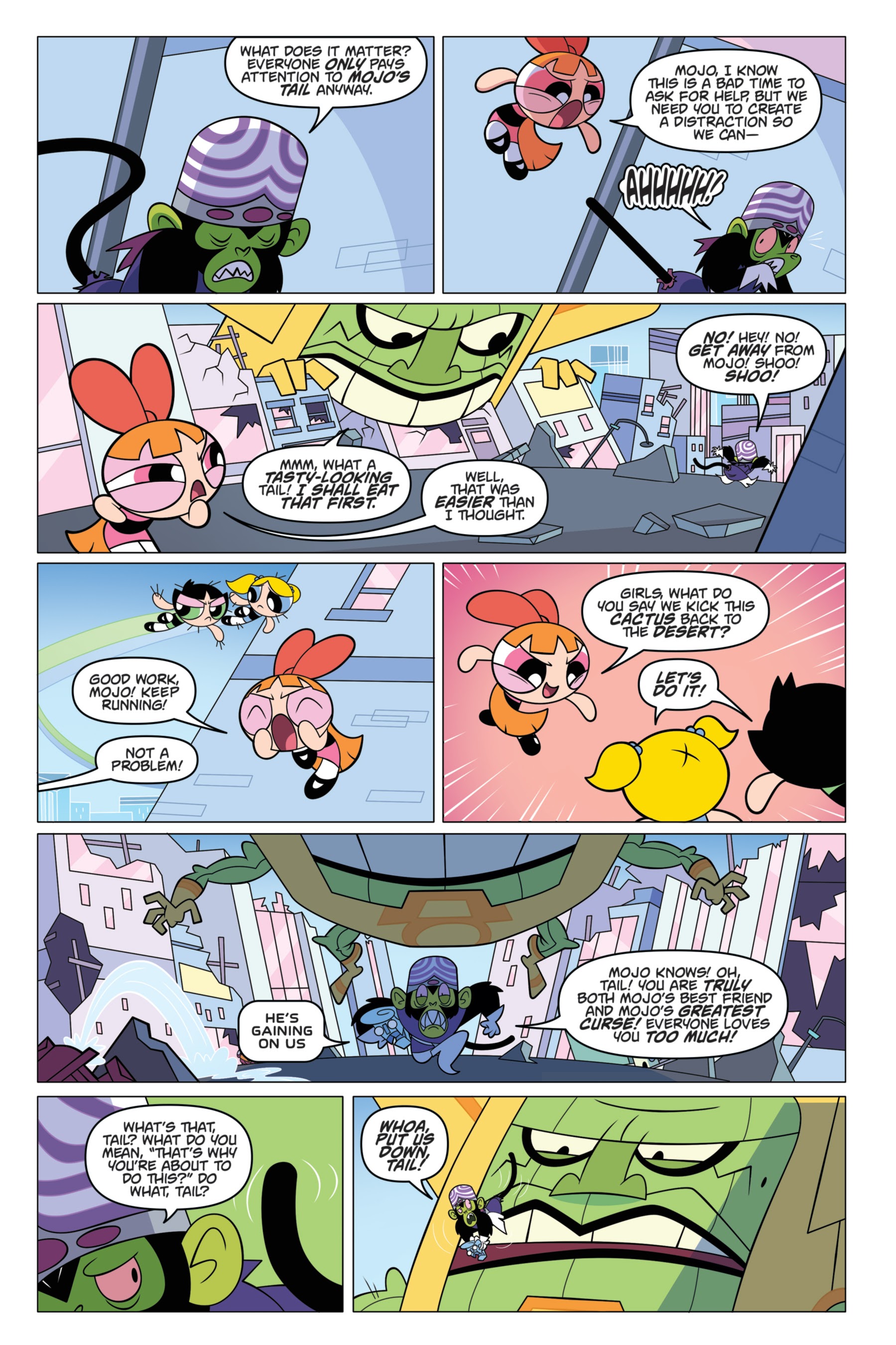Read online The Powerpuff Girls: Bureau of Bad comic -  Issue # _TPB - 67
