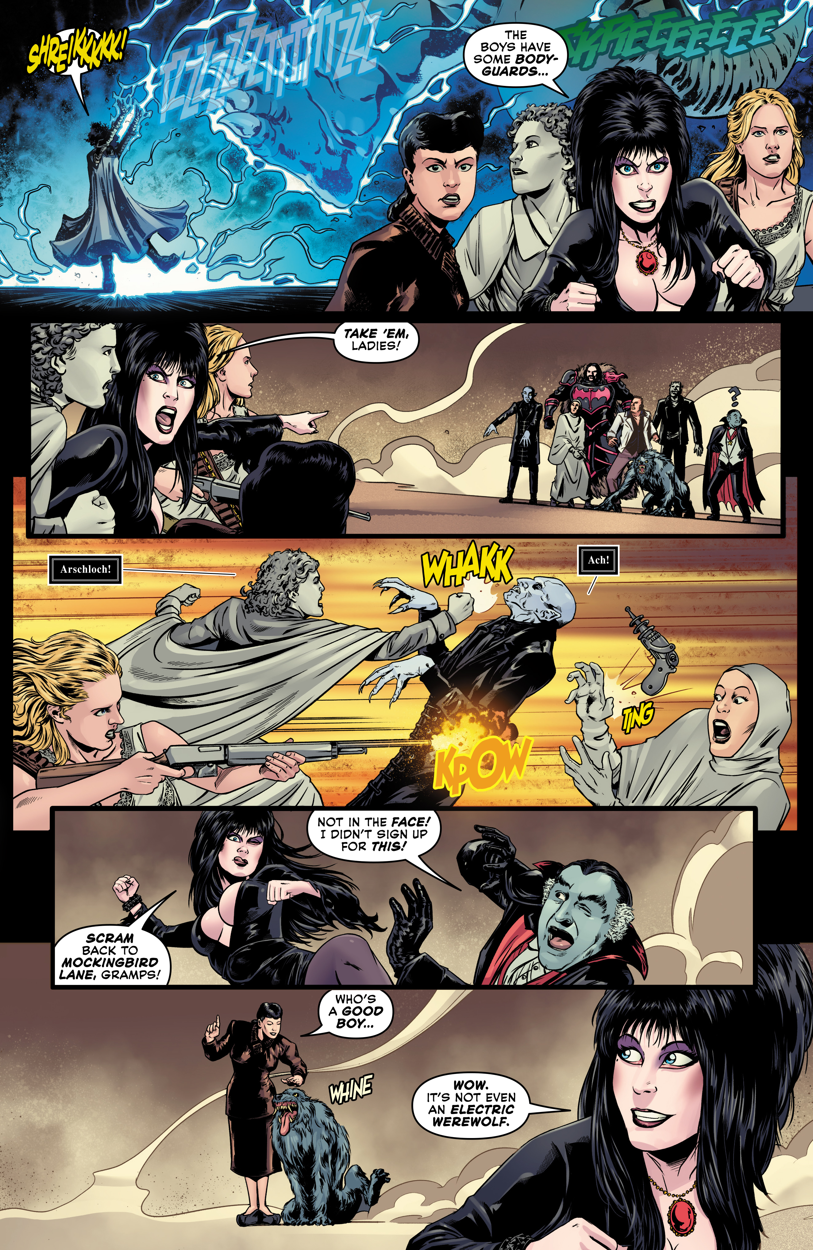 Read online Elvira in Monsterland comic -  Issue #5 - 17